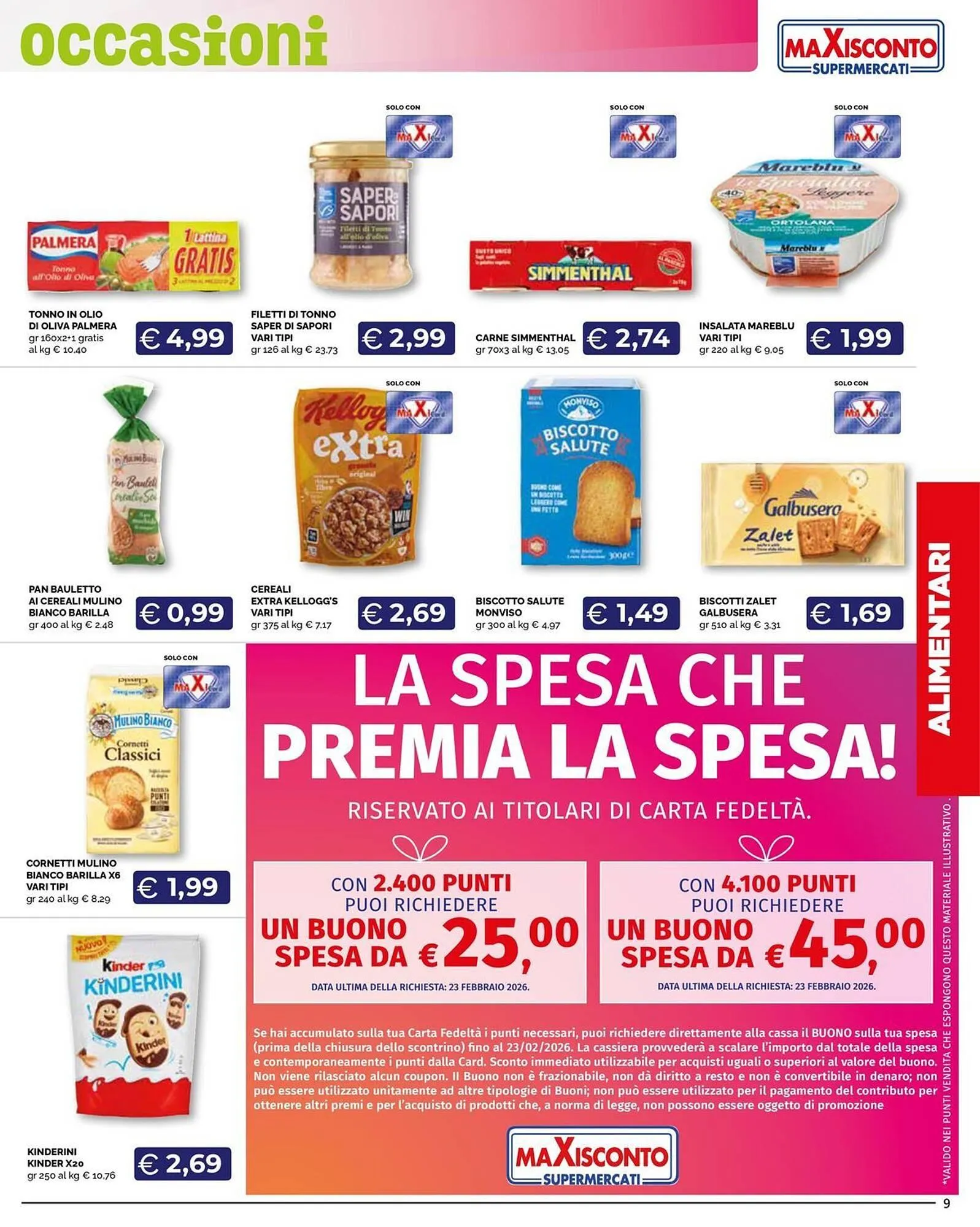 Volantino Maxisconto da 23 giugno a 6 luglio di 2025 - Pagina del volantino 9