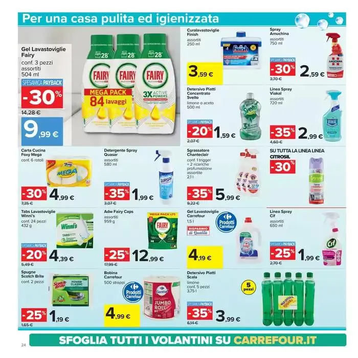 Sconti 30%40%50% da 25 marzo a 7 aprile di 2025 - Pagina del volantino 24