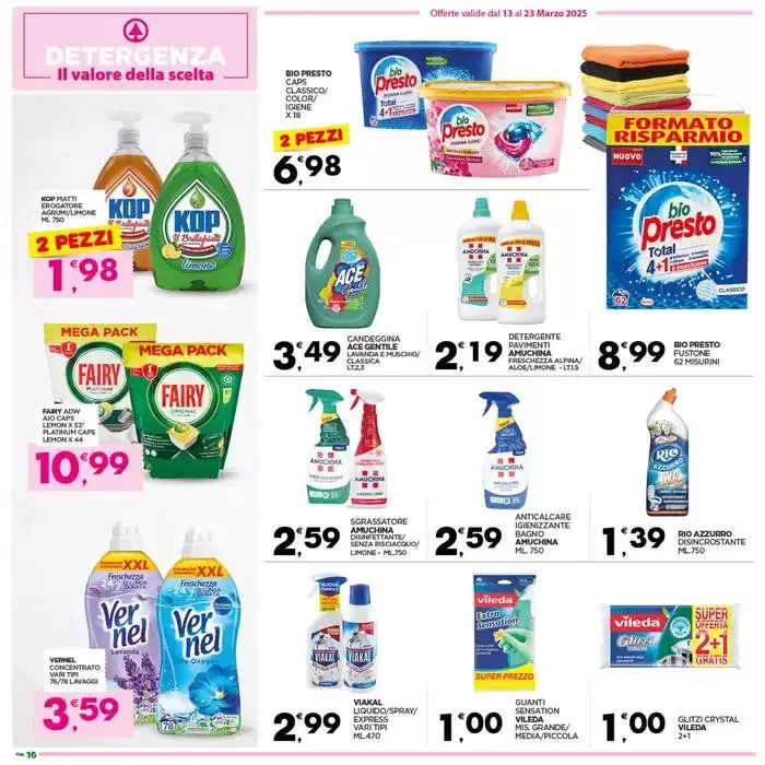 Nuova apertura da 13 marzo a 23 marzo di 2025 - Pagina del volantino 16