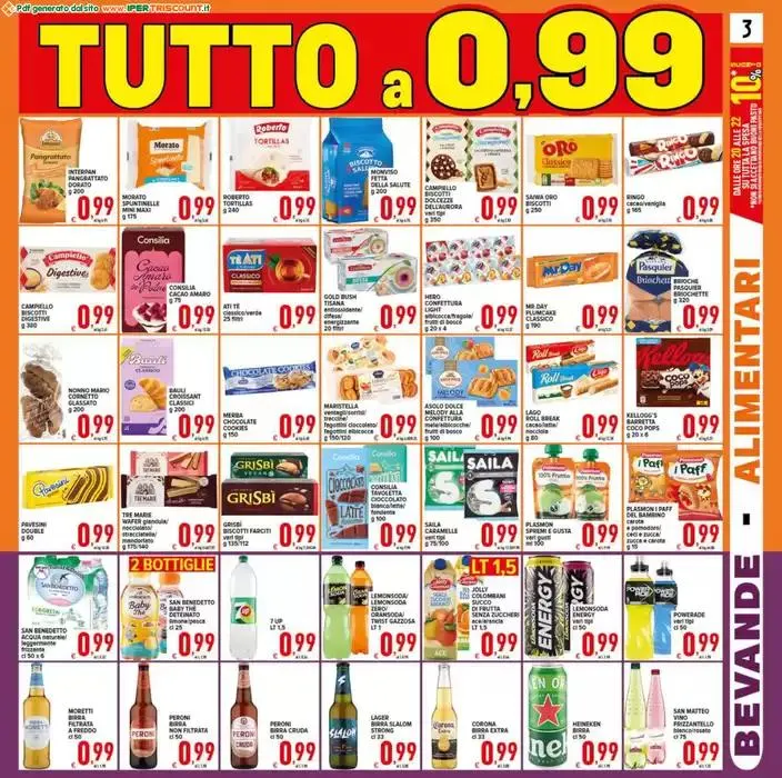 Tutto a 0.99 da 17 gennaio a 28 gennaio di 2025 - Pagina del volantino 3