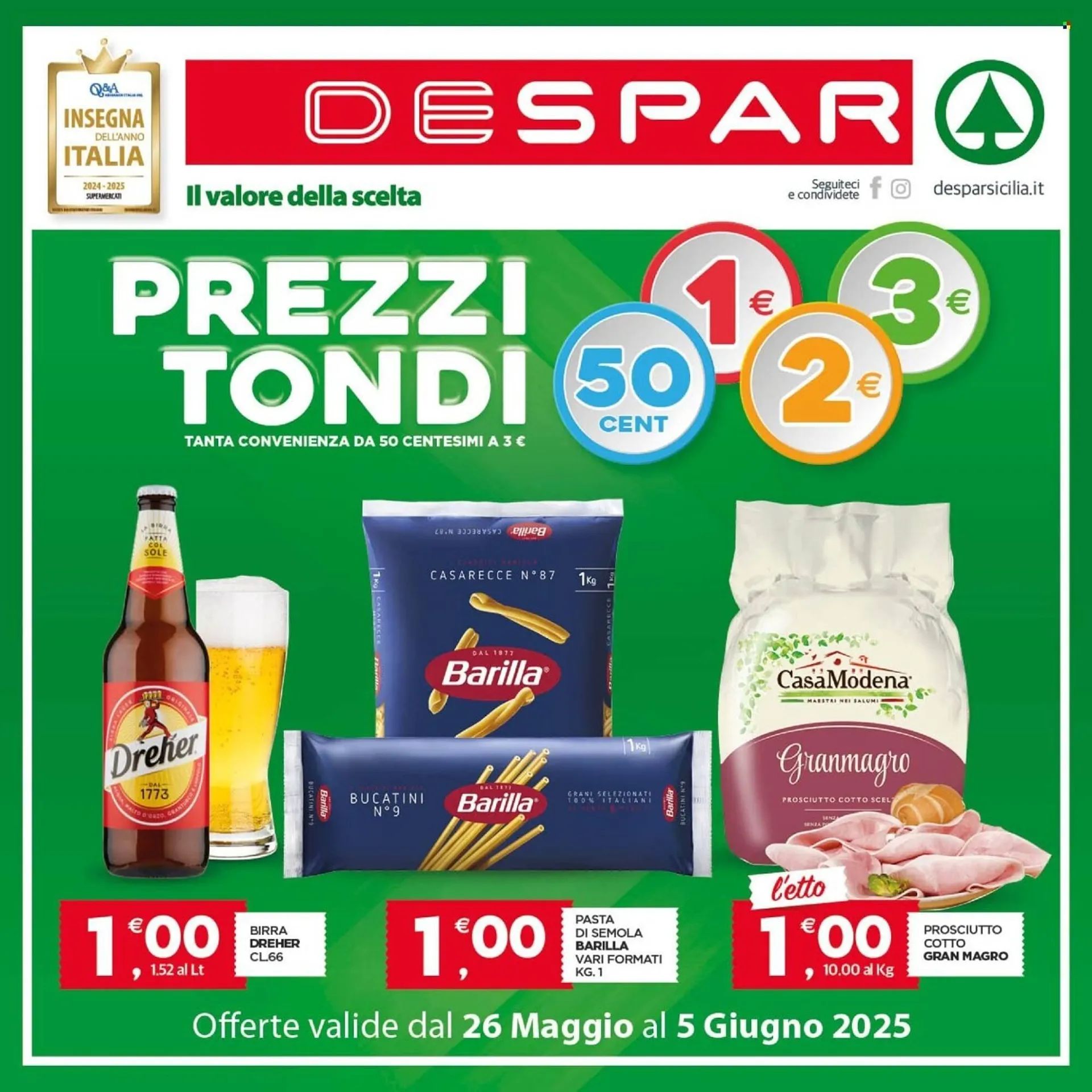 Volantino Despar da 26 maggio a 5 giugno di 2025 - Pagina del volantino 1