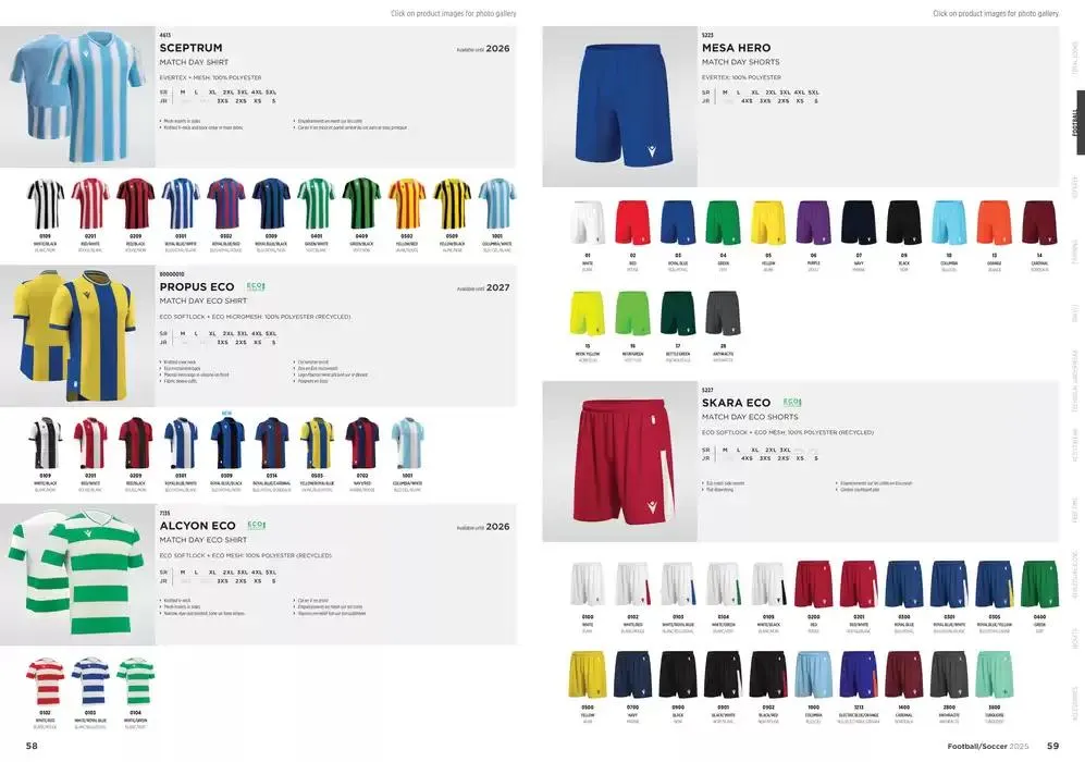 Football/Soccer 2025 Catalogue da 11 febbraio a 31 dicembre di 2025 - Pagina del volantino 31