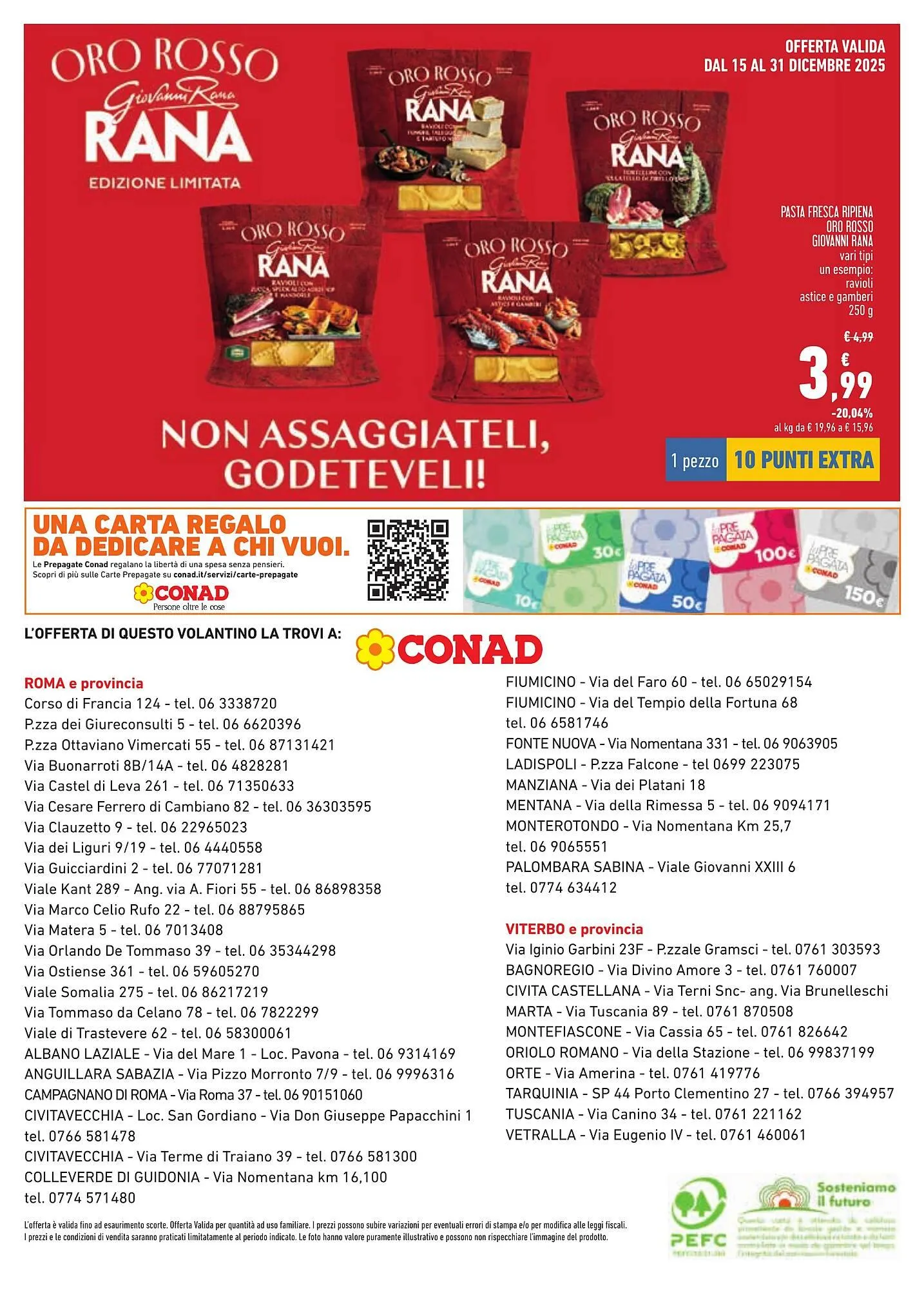 Volantino Conad da 4 dicembre a 31 dicembre di 2025 - Pagina del volantino 12
