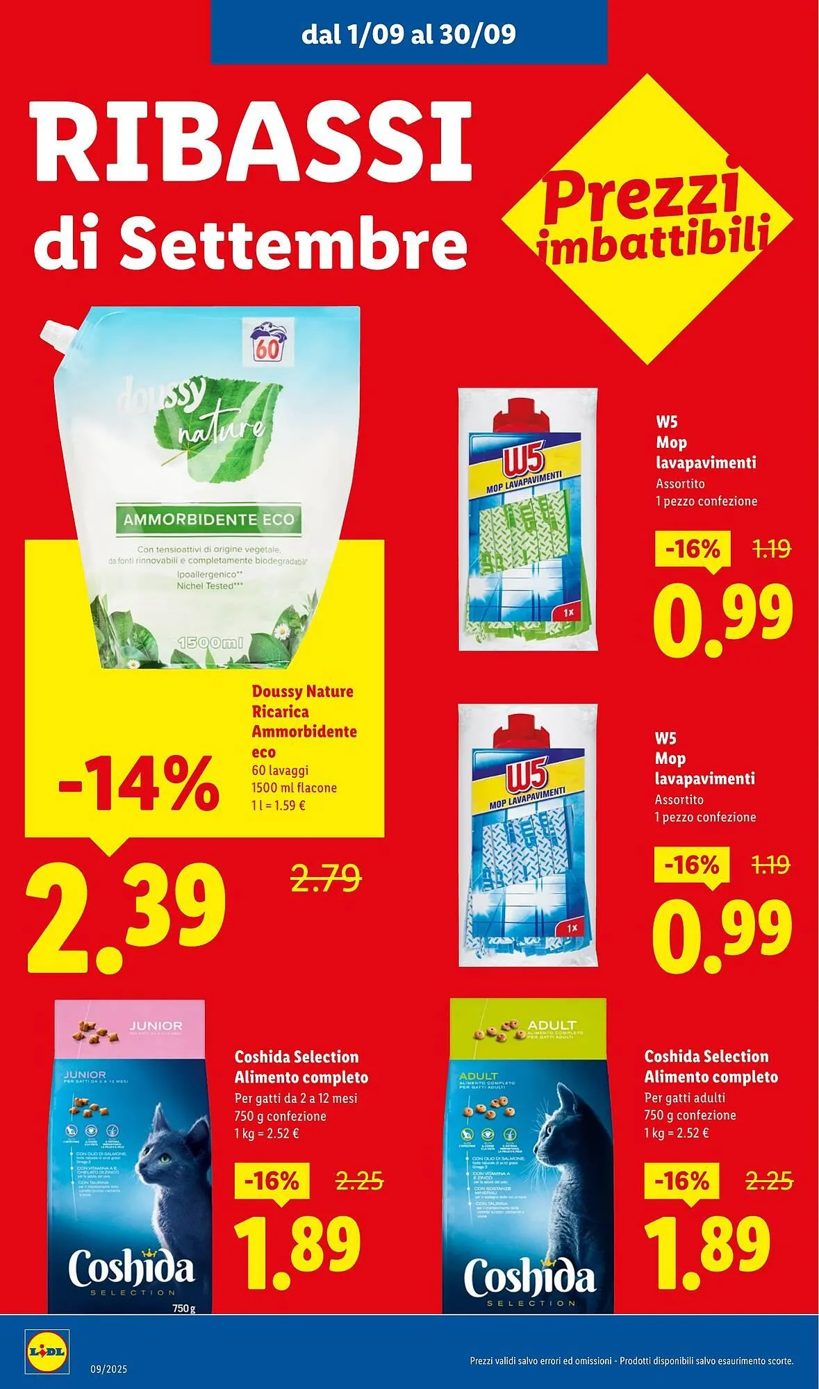 Volantino Lidl da 1 settembre a 30 settembre di 2025 - Pagina del volantino 14