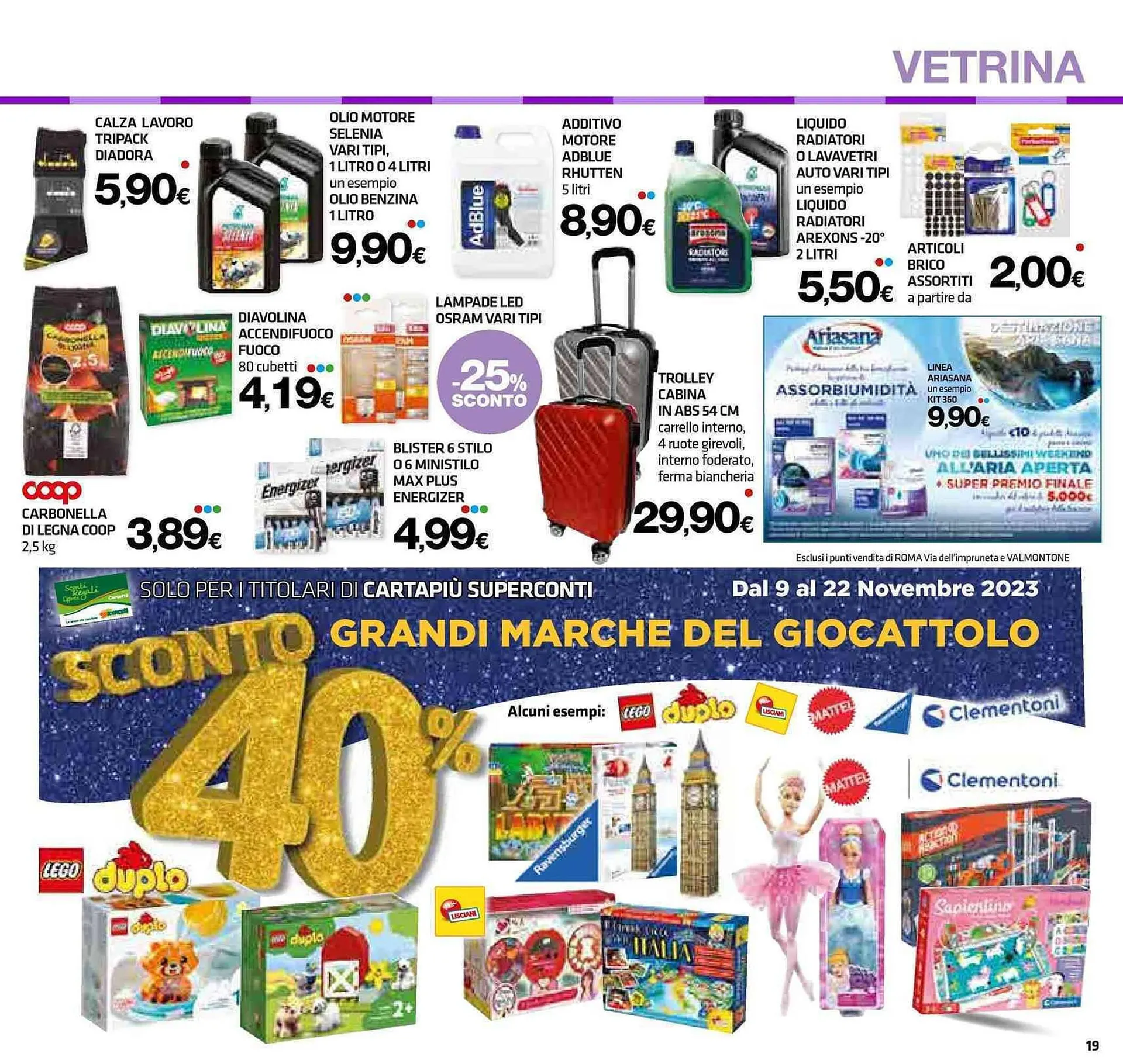 Volantino Superconti da 9 novembre a 22 novembre di 2023 - Pagina del volantino 19