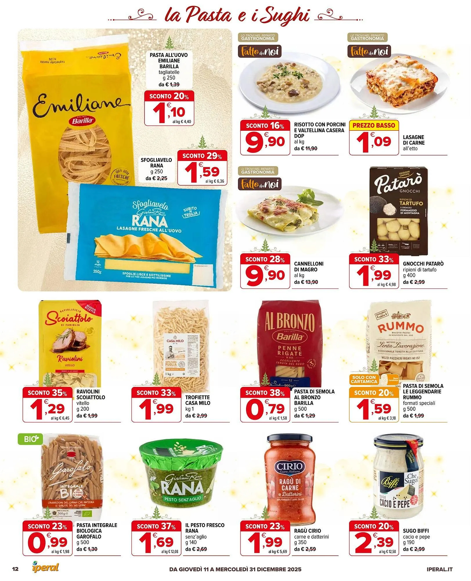 Volantino Iperal da 11 dicembre a 31 dicembre di 2025 - Pagina del volantino 12