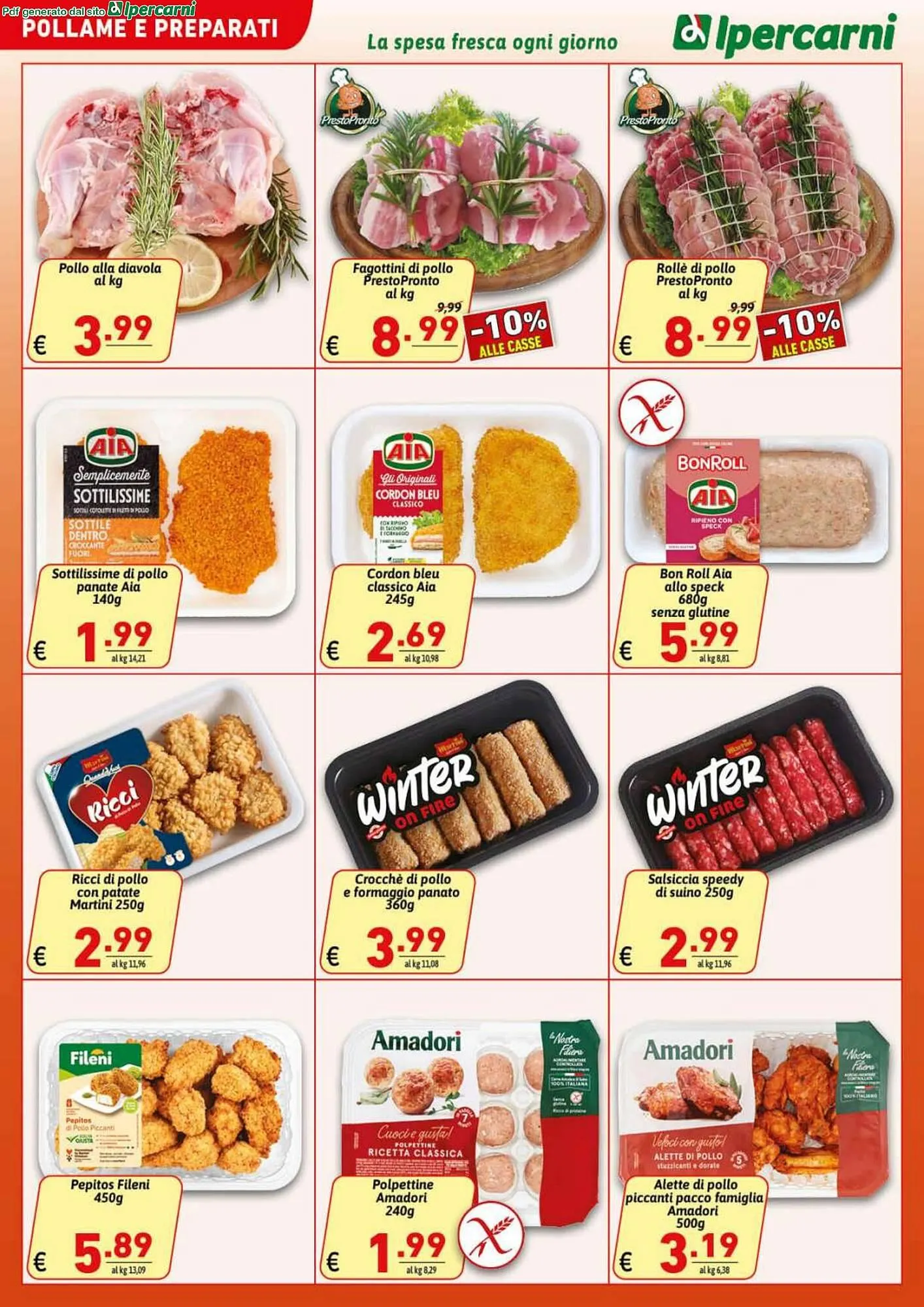 Volantino Ipercarni da 29 ottobre a 6 novembre di 2025 - Pagina del volantino 4