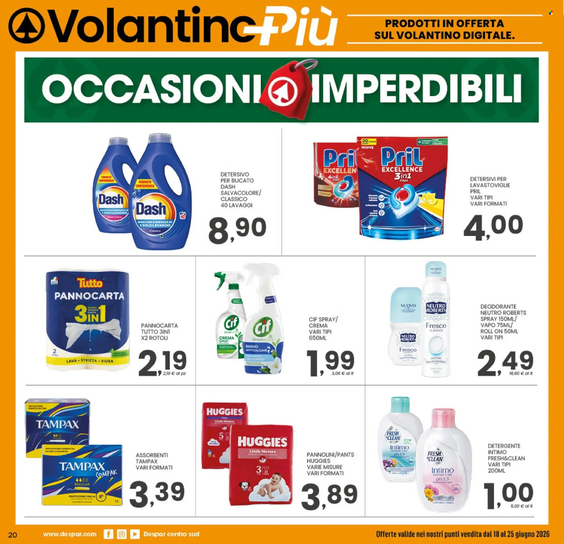 Volantino Despar da 18 giugno a 25 giugno di 2026 - Pagina del volantino 19