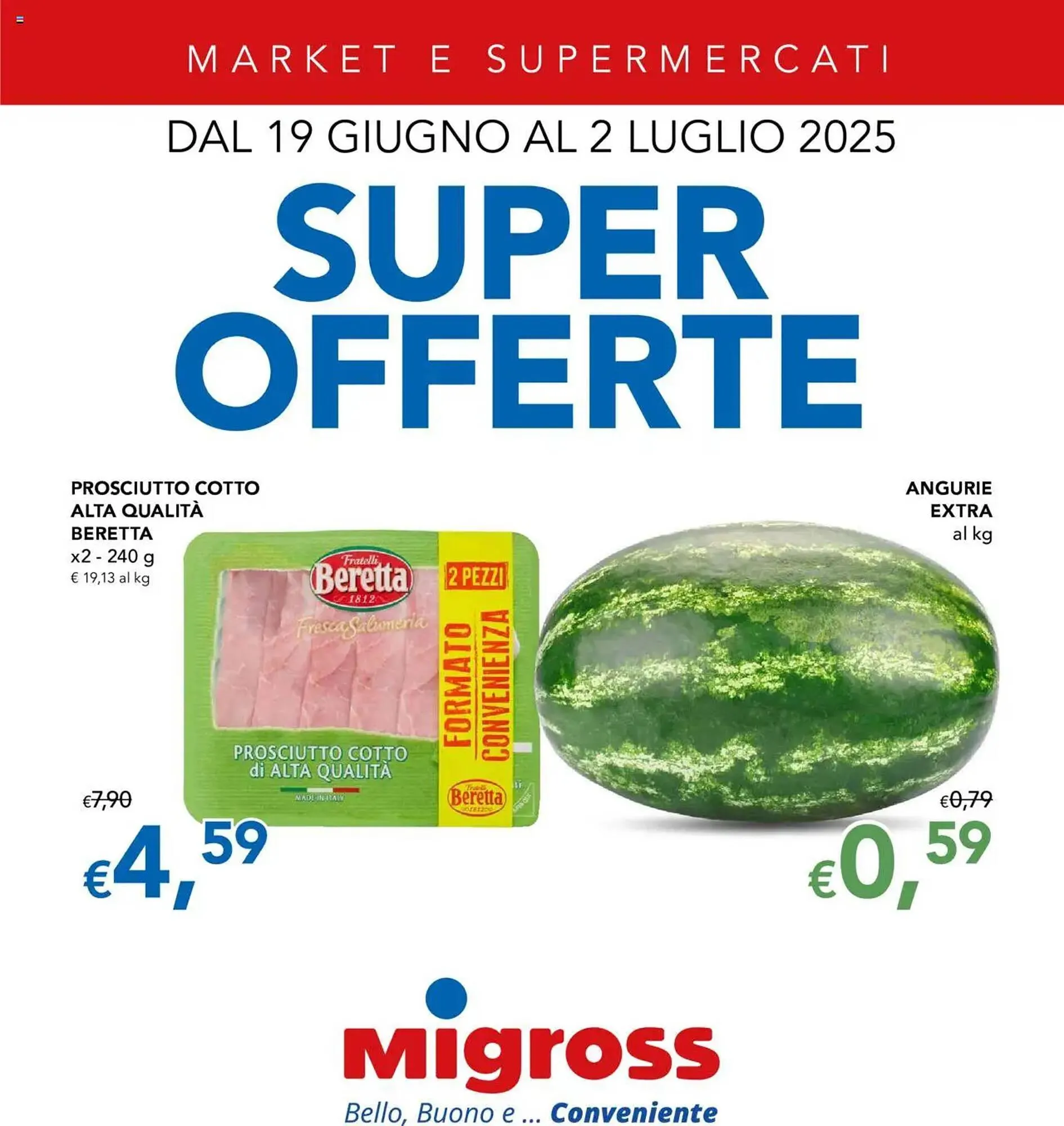 Volantino Migross Supermercati e Market - 1