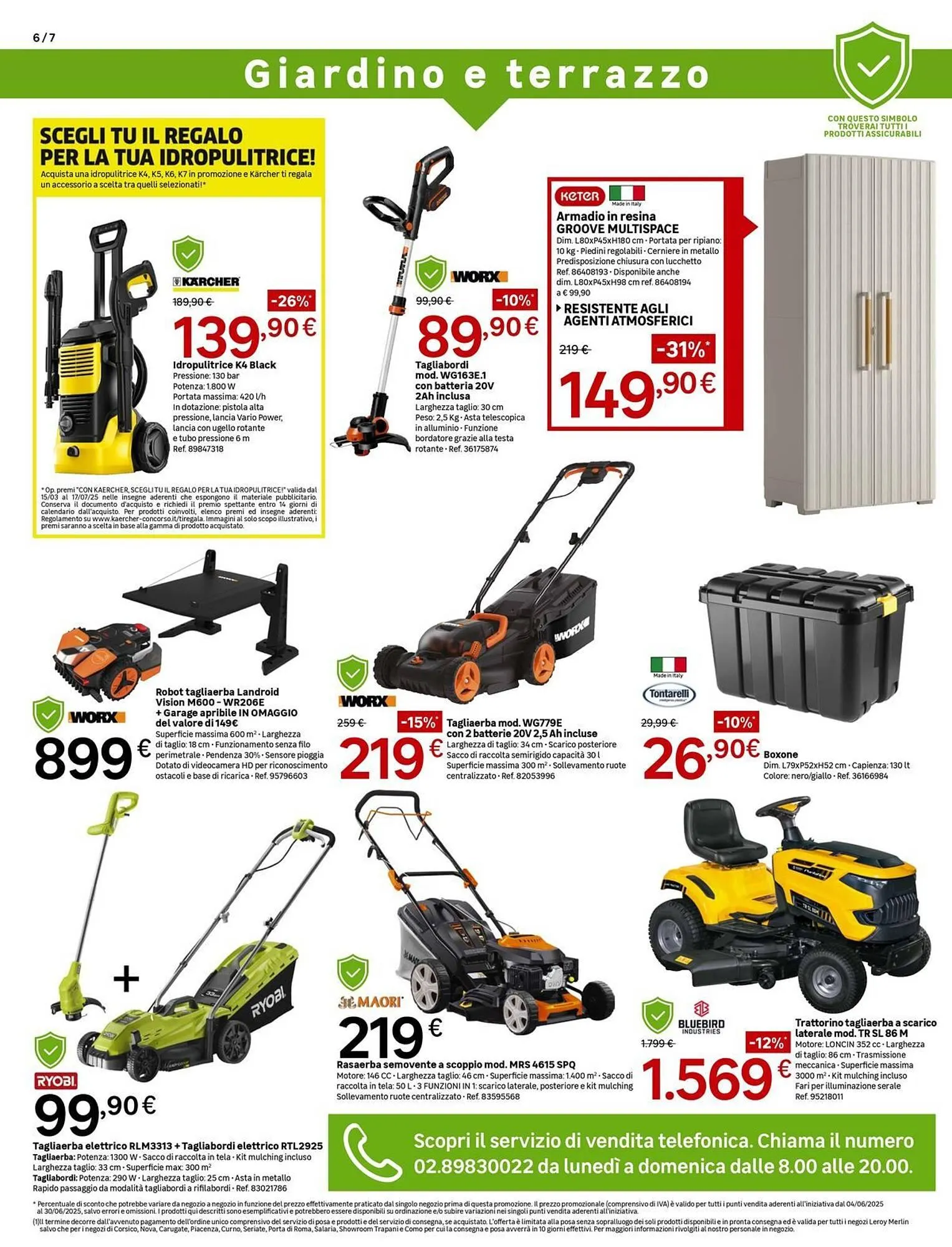 Volantino Leroy Merlin da 4 giugno a 30 giugno di 2025 - Pagina del volantino 6