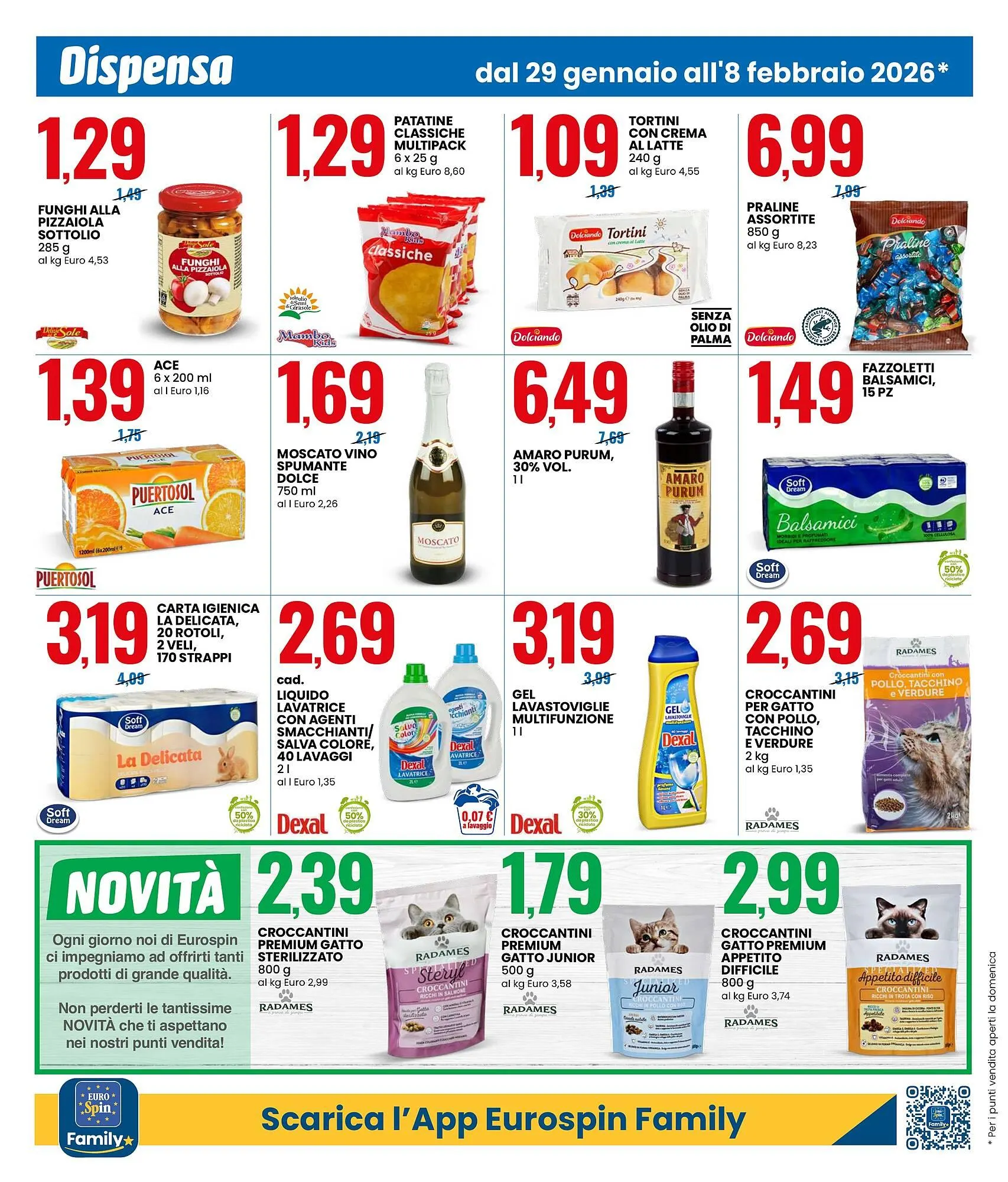 Volantino Eurospin da 29 gennaio a 8 febbraio di 2026 - Pagina del volantino 6