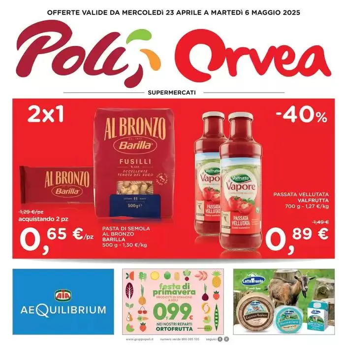 Offerte valide dal 23 aprile al 6 maggio - 1