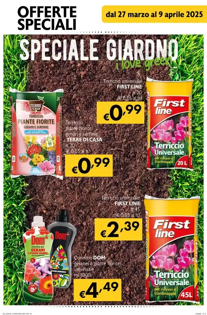 Offerte Speciali da 1 aprile a 9 aprile di 2025 - Pagina del volantino 23