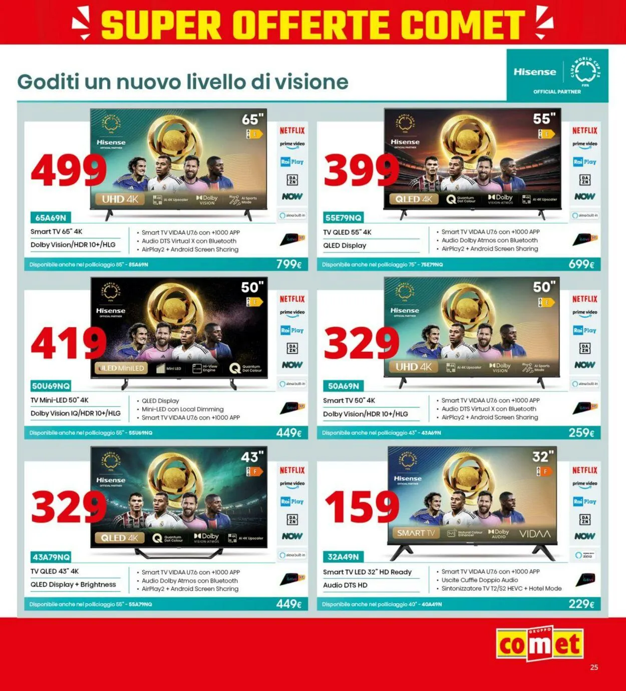 Comet Volantino attuale da 19 giugno a 3 luglio di 2025 - Pagina del volantino 25