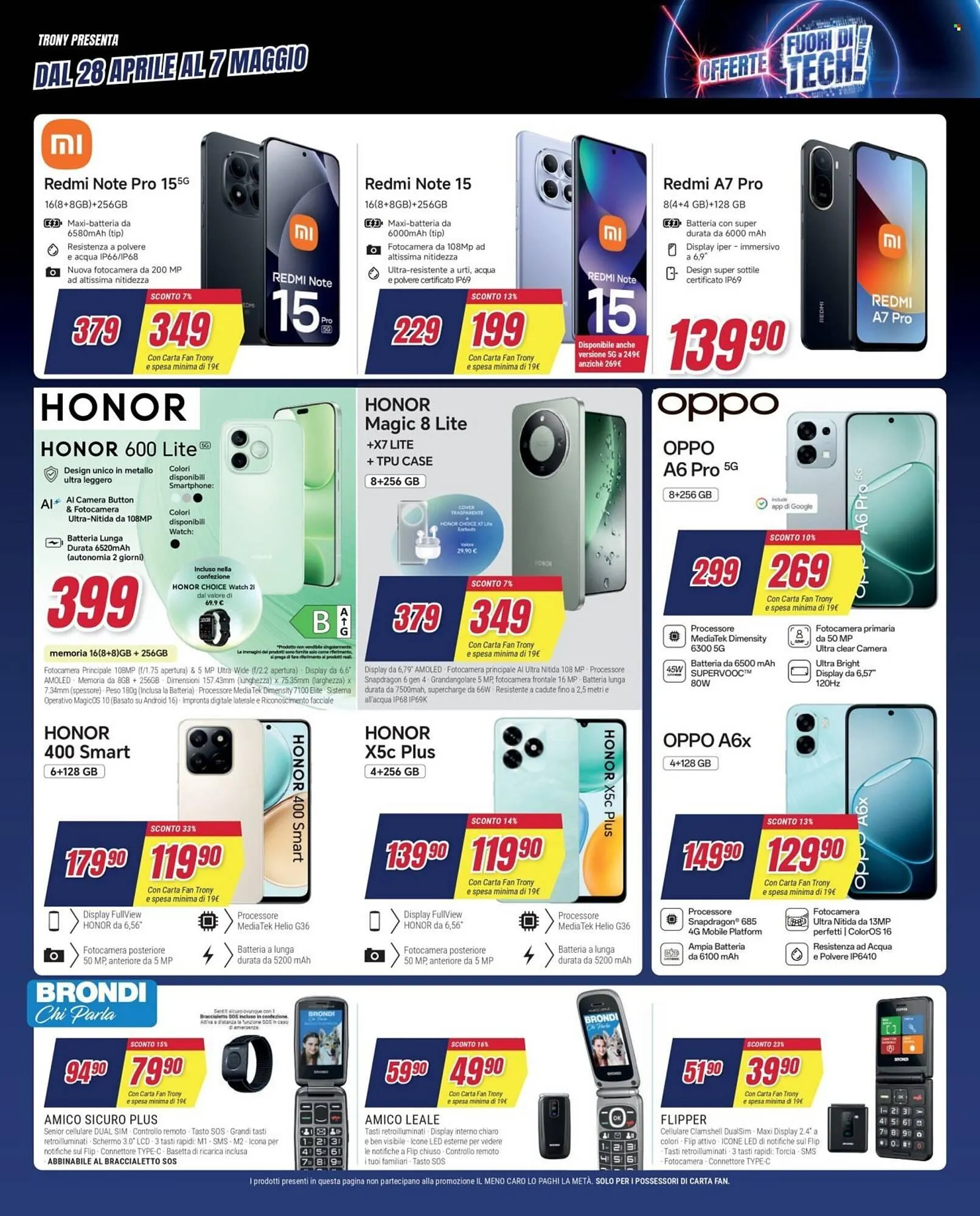 Volantino Trony da 28 aprile a 20 maggio di 2026 - Pagina del volantino 28