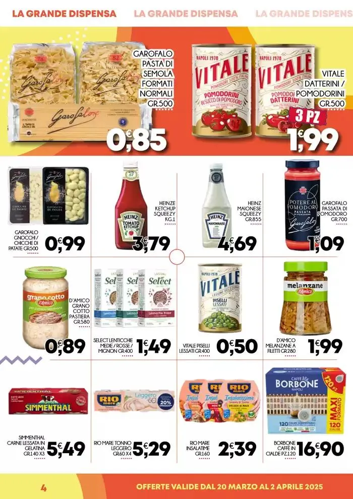 Veri sapori d'Italia da 21 marzo a 2 aprile di 2025 - Pagina del volantino 4