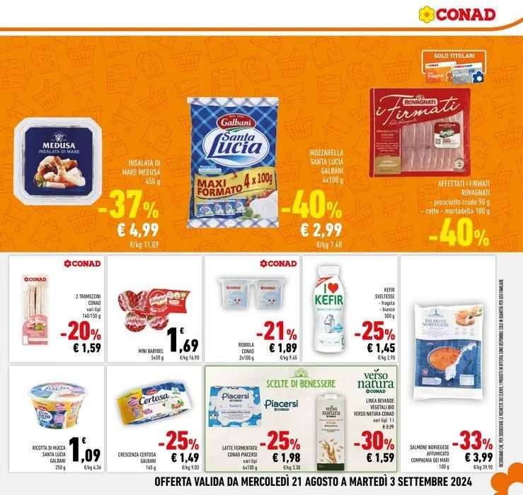 Estate metà prezzo da 21 agosto a 3 settembre di 2024 - Pagina del volantino 7