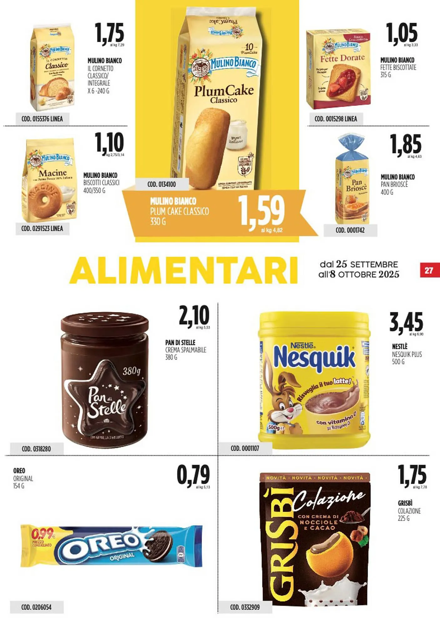 Volantino Carico Cash & Carry da 25 settembre a 8 ottobre di 2025 - Pagina del volantino 27