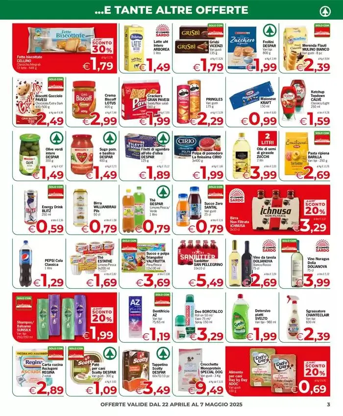 Fino al 50% da 22 aprile a 7 maggio di 2025 - Pagina del volantino 3