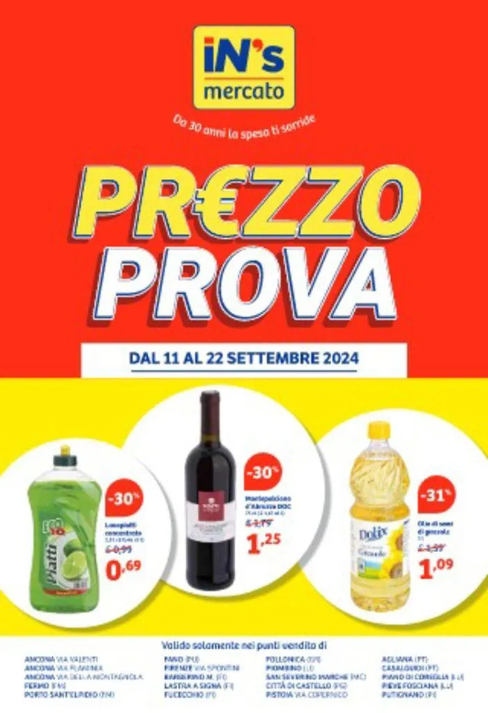 Prezzo prova - 1