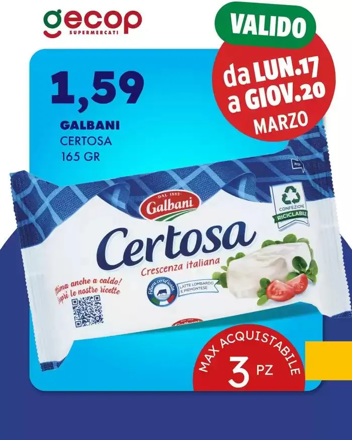 Valido da lundi a giovedi da 17 marzo a 20 marzo di 2025 - Pagina del volantino 2