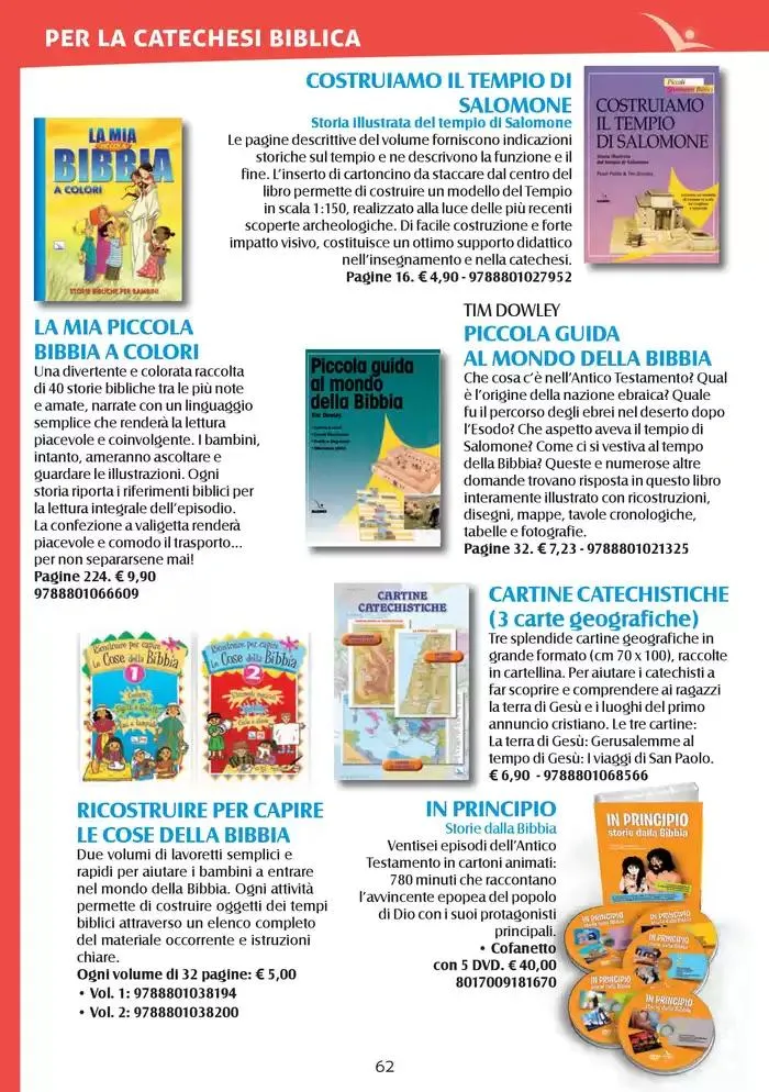  Catechismi & susssidi da 13 gennaio a 31 dicembre di 2025 - Pagina del volantino 62