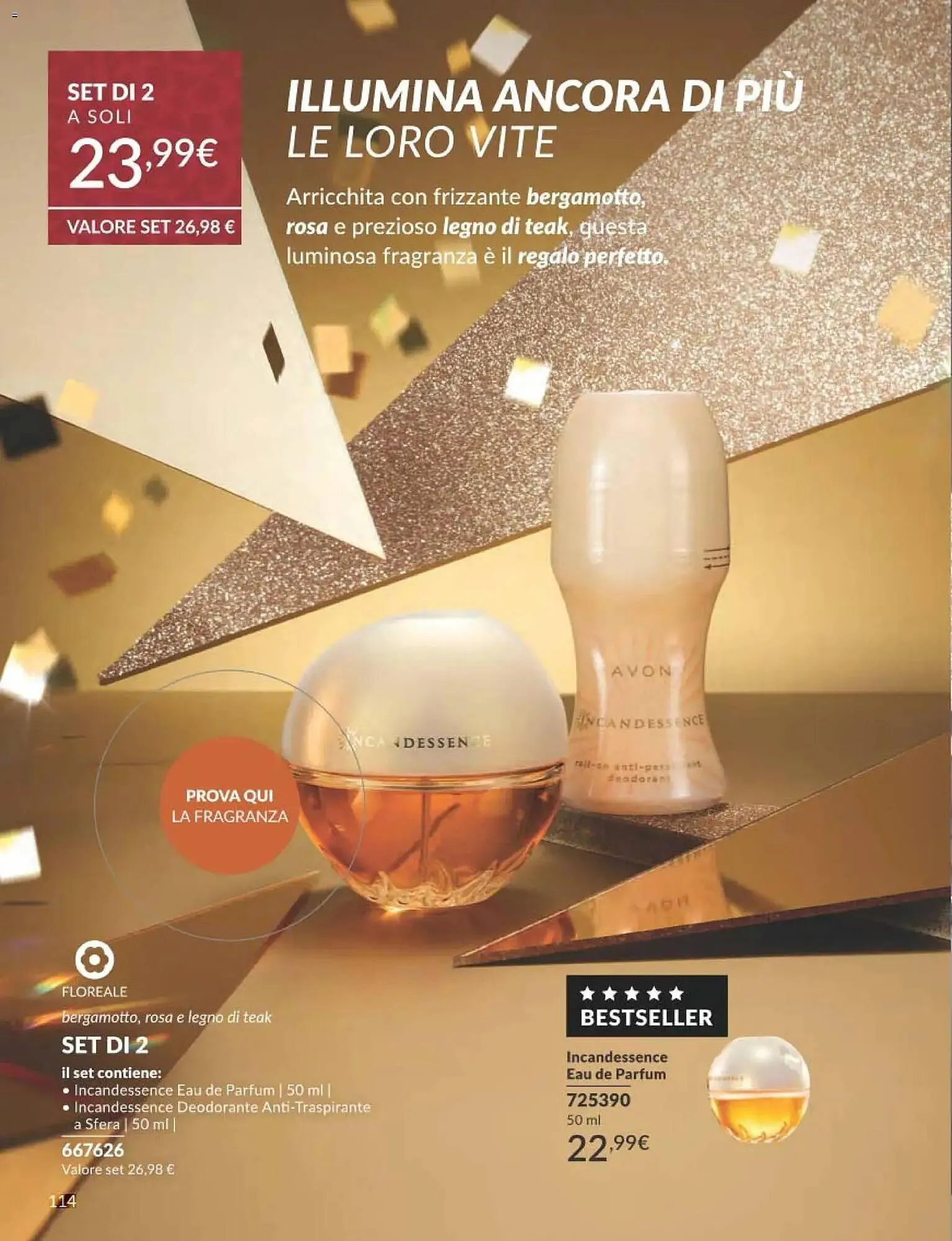 Catalogo Avon da 1 dicembre a 30 dicembre di 2025 - Pagina del volantino 114