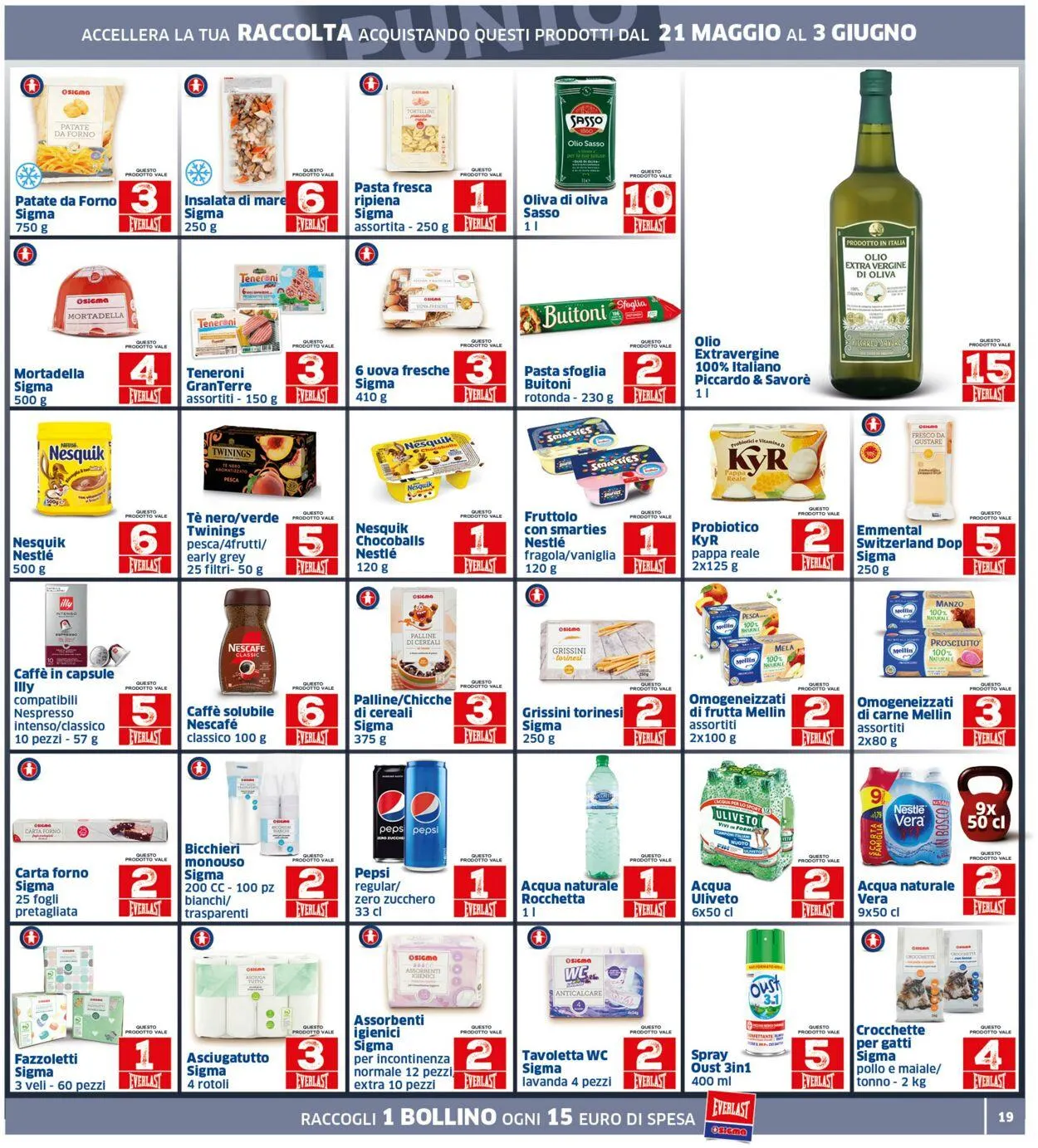 Sigma - Bologna Volantino attuale da 21 maggio a 3 giugno di 2025 - Pagina del volantino 19