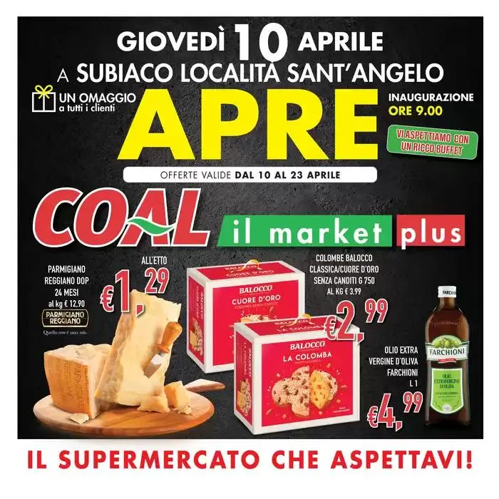 Nuova apertura Subiaco da 10 aprile a 23 aprile di 2025 - Pagina del volantino 1