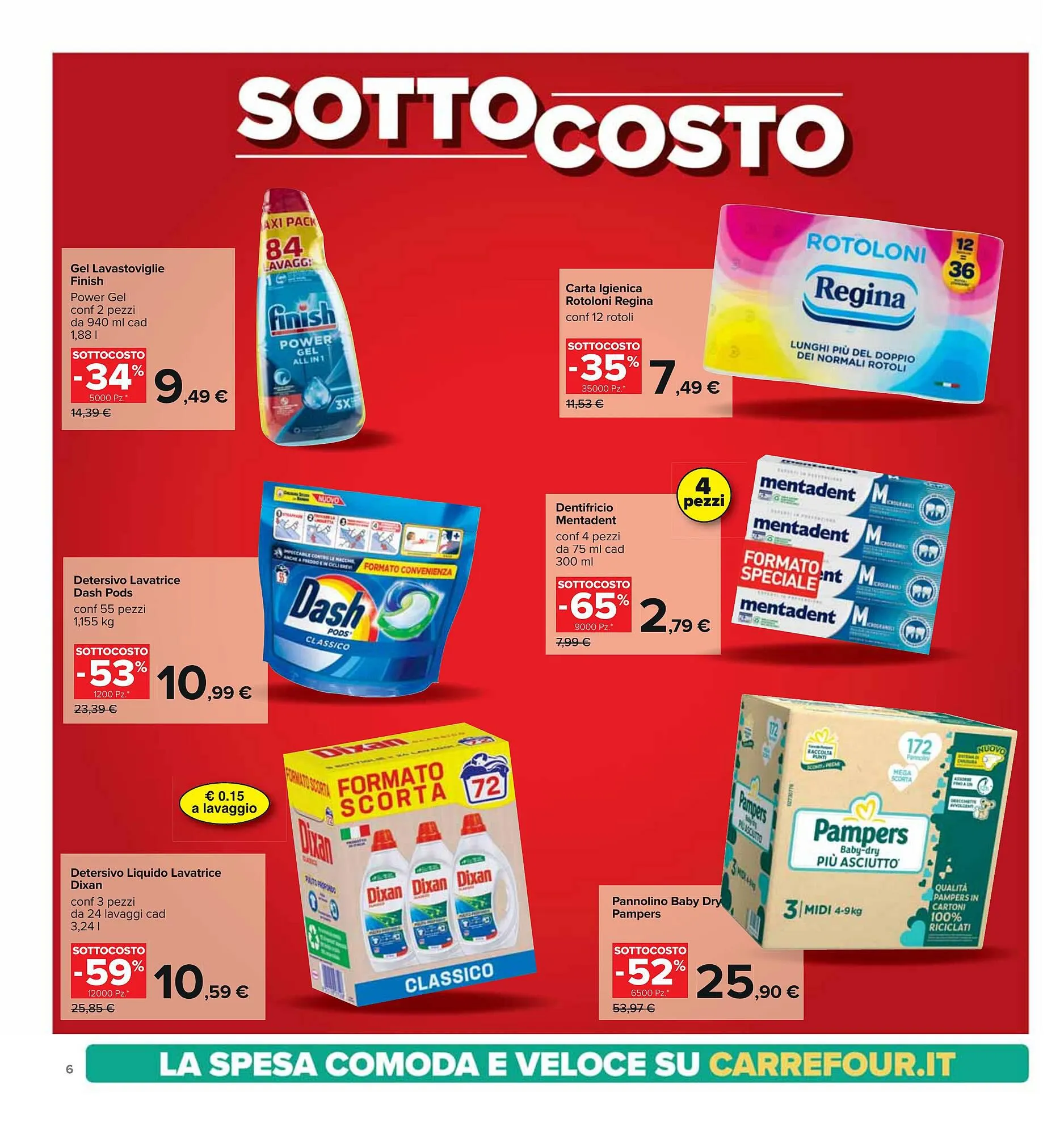 Volantino Carrefour Iper da 2 febbraio a 11 febbraio di 2024 - Pagina del volantino 6