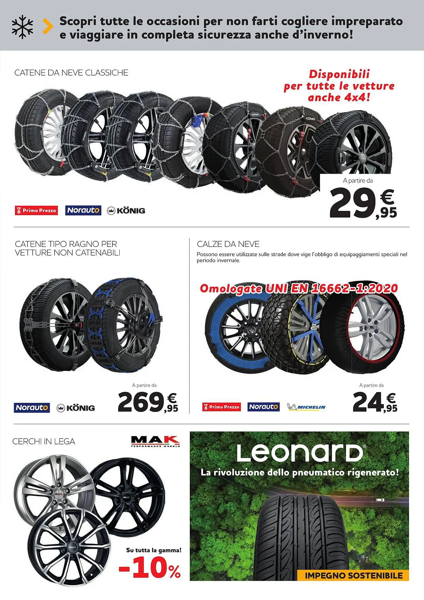 Volantino Norauto da 1 dicembre a 3 gennaio di 2024 - Pagina del volantino 3