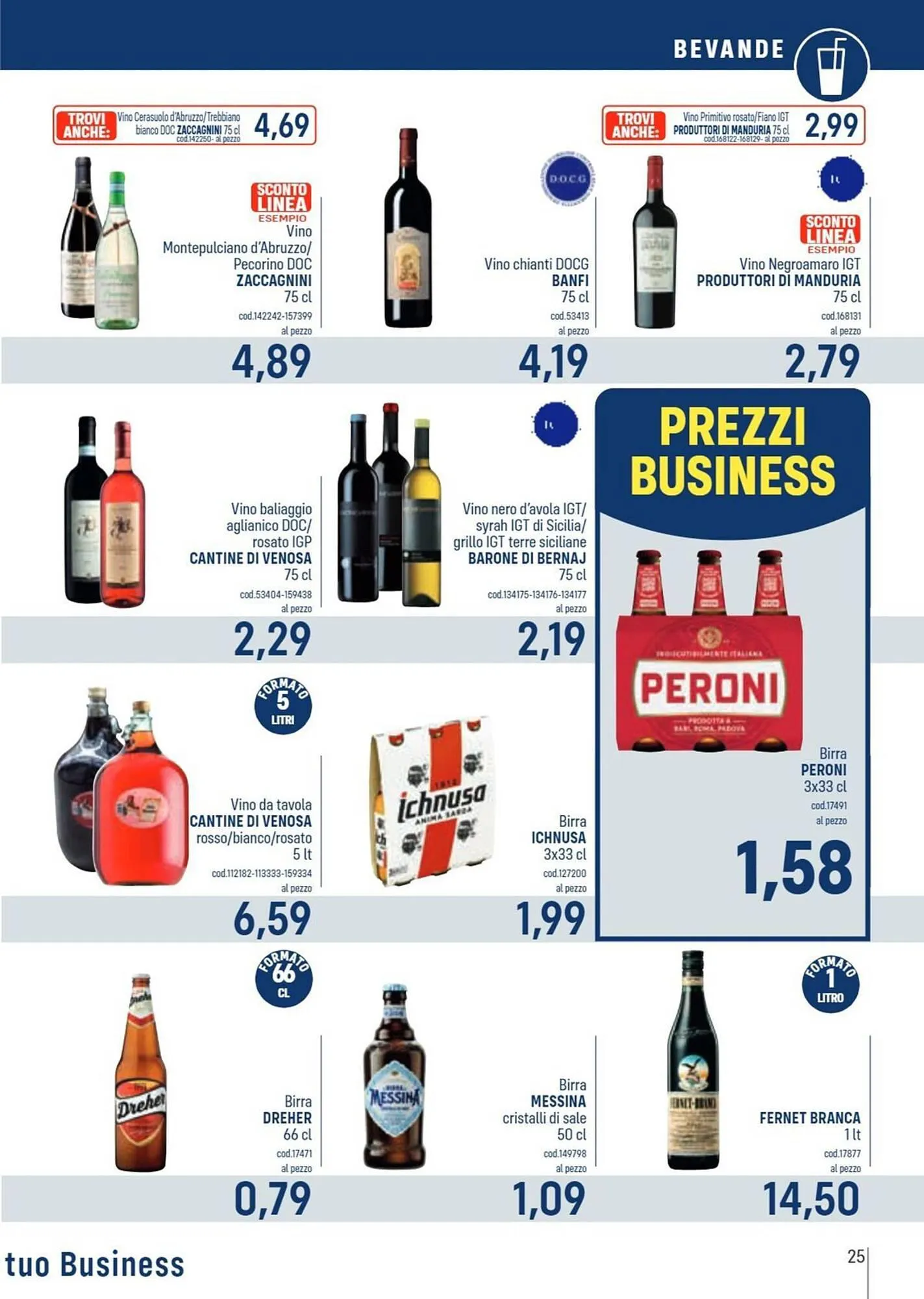 Volantino Talento Professional Store da 11 marzo a 24 marzo di 2024 - Pagina del volantino 25