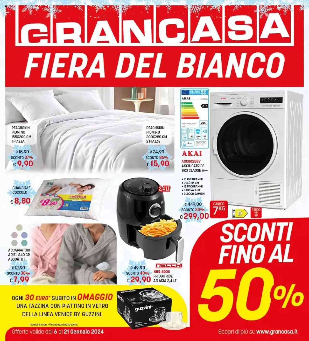 Volantino Grancasa da 6 gennaio a 21 gennaio di 2024 - Pagina del volantino 
