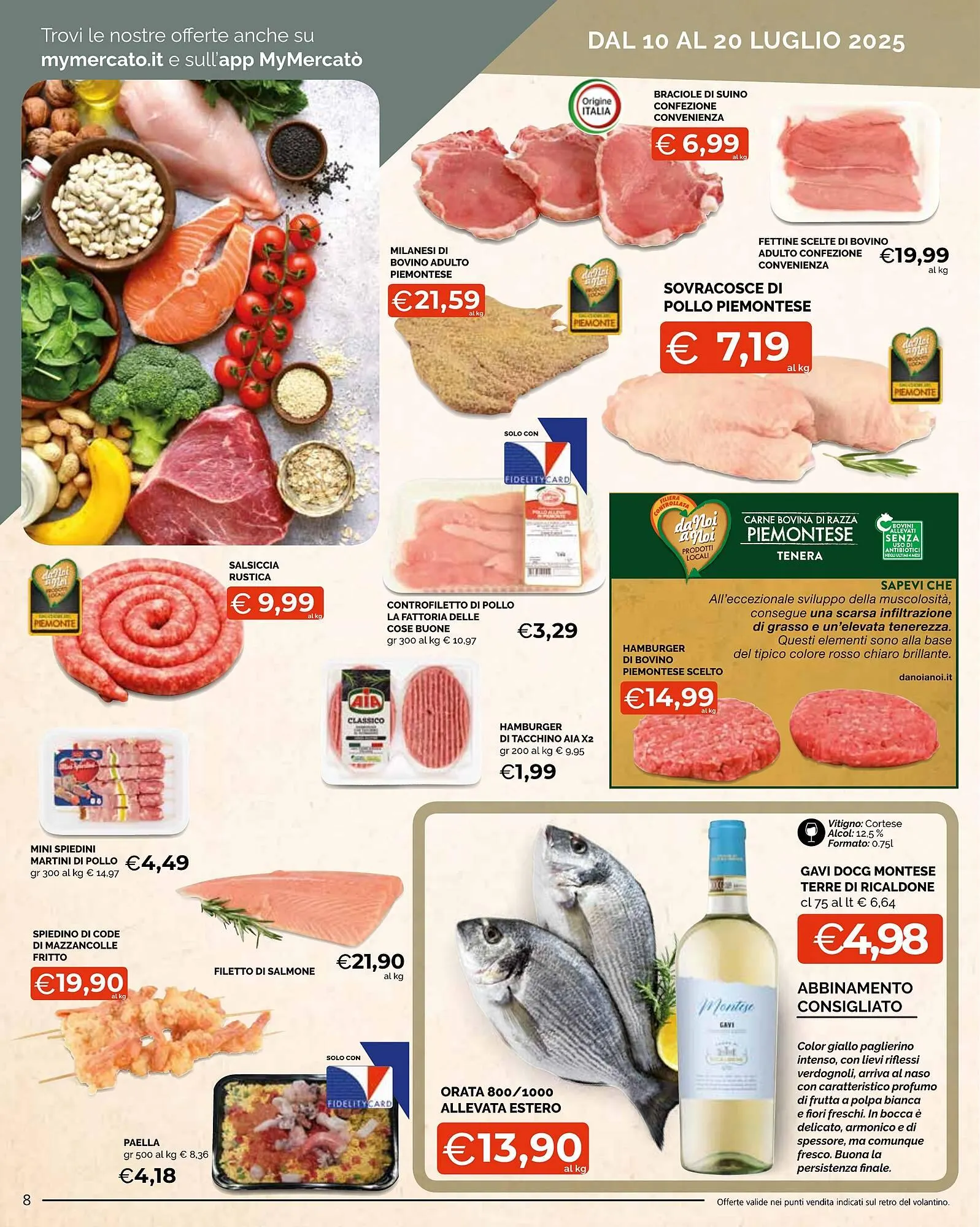 Volantino Mercatò Big da 10 luglio a 20 luglio di 2025 - Pagina del volantino 8