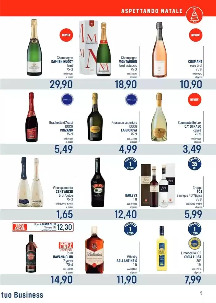 Offerte da 25 novembre a 8 dicembre di 2024 - Pagina del volantino 5