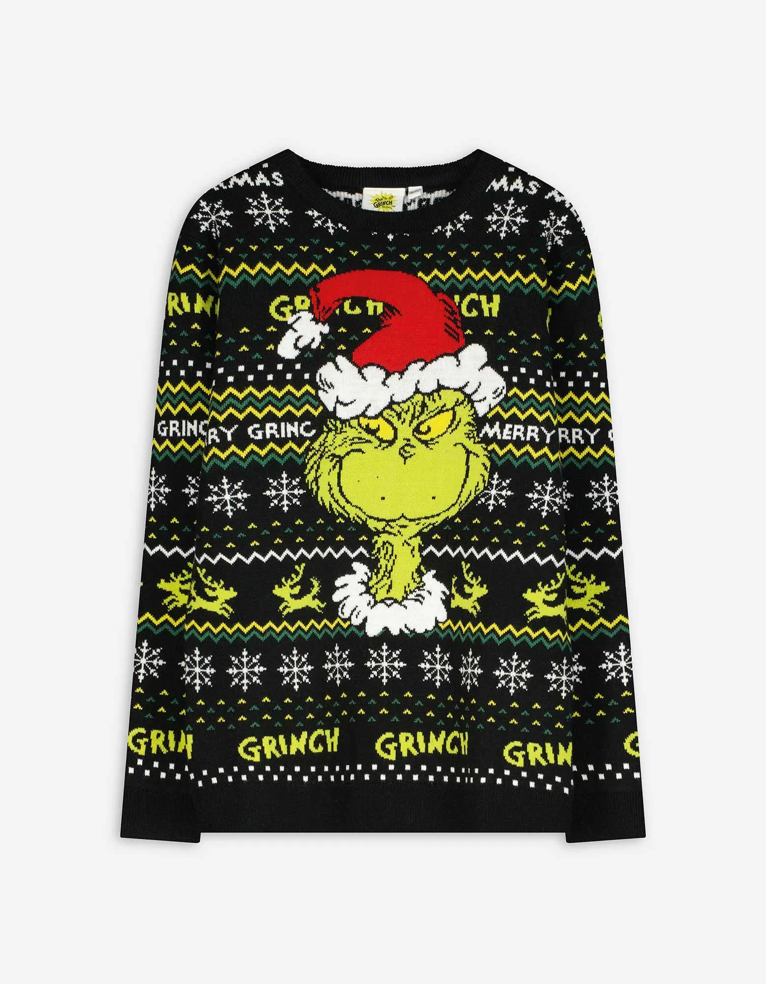 Pullover - Grinch - nero