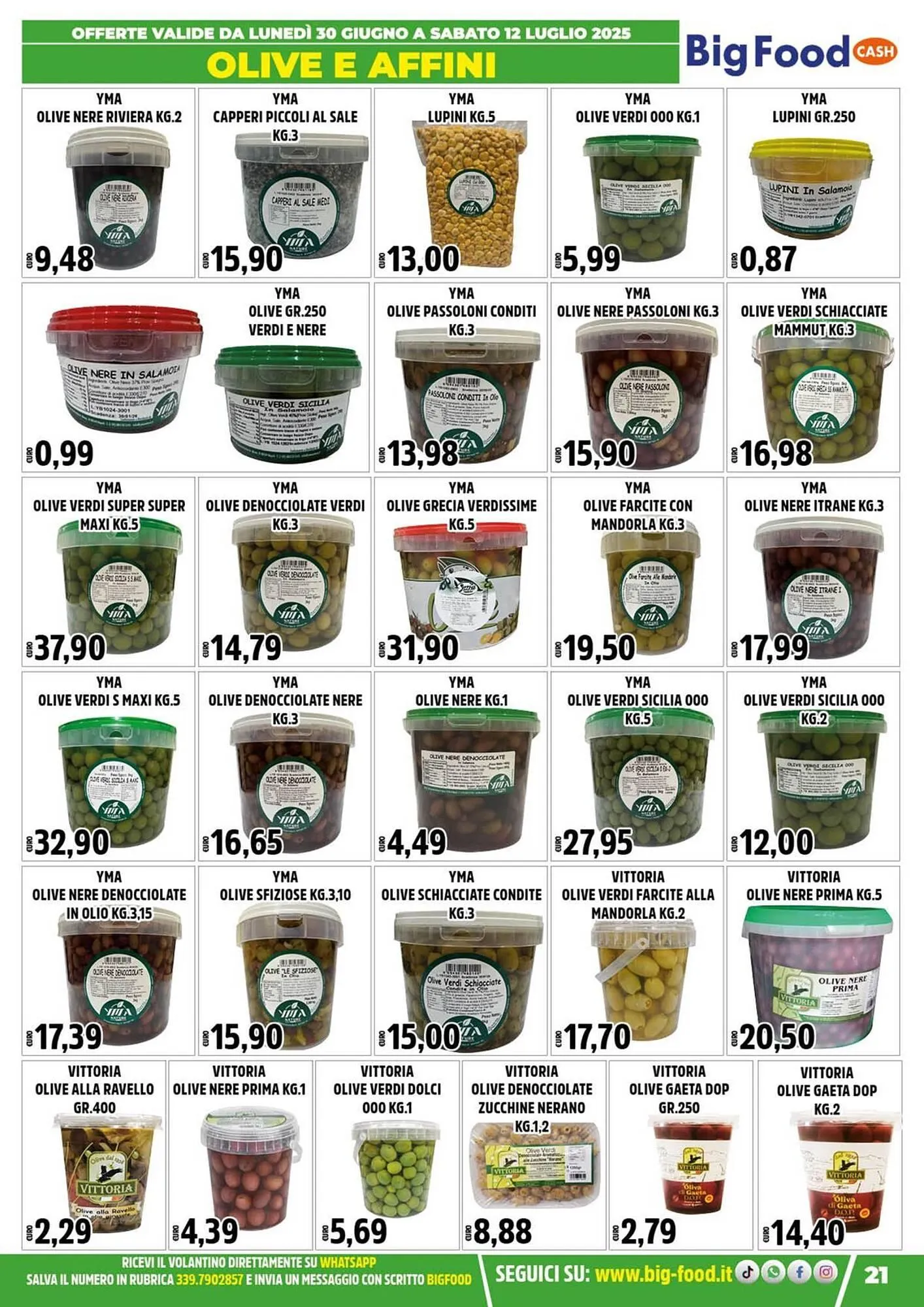 Volantino Big Food da 30 giugno a 12 luglio di 2025 - Pagina del volantino 21