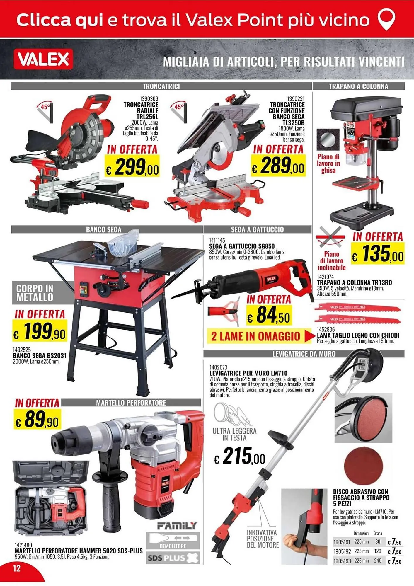 Volantino Valex da 13 gennaio a 22 marzo di 2026 - Pagina del volantino 12