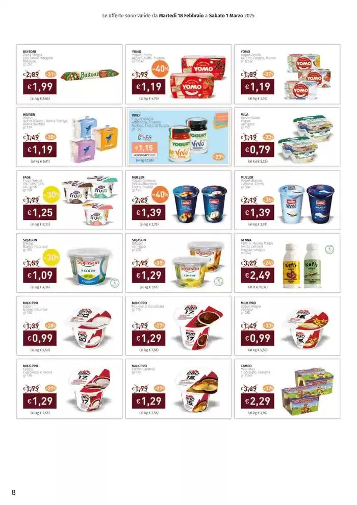 Lo sfizio dell'affettato il sano sapore del mare da 18 febbraio a 1 marzo di 2025 - Pagina del volantino 8