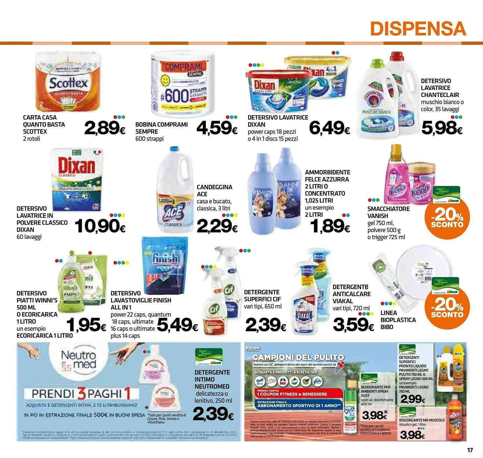 Volantino Superconti da 12 ottobre a 25 ottobre di 2023 - Pagina del volantino 17