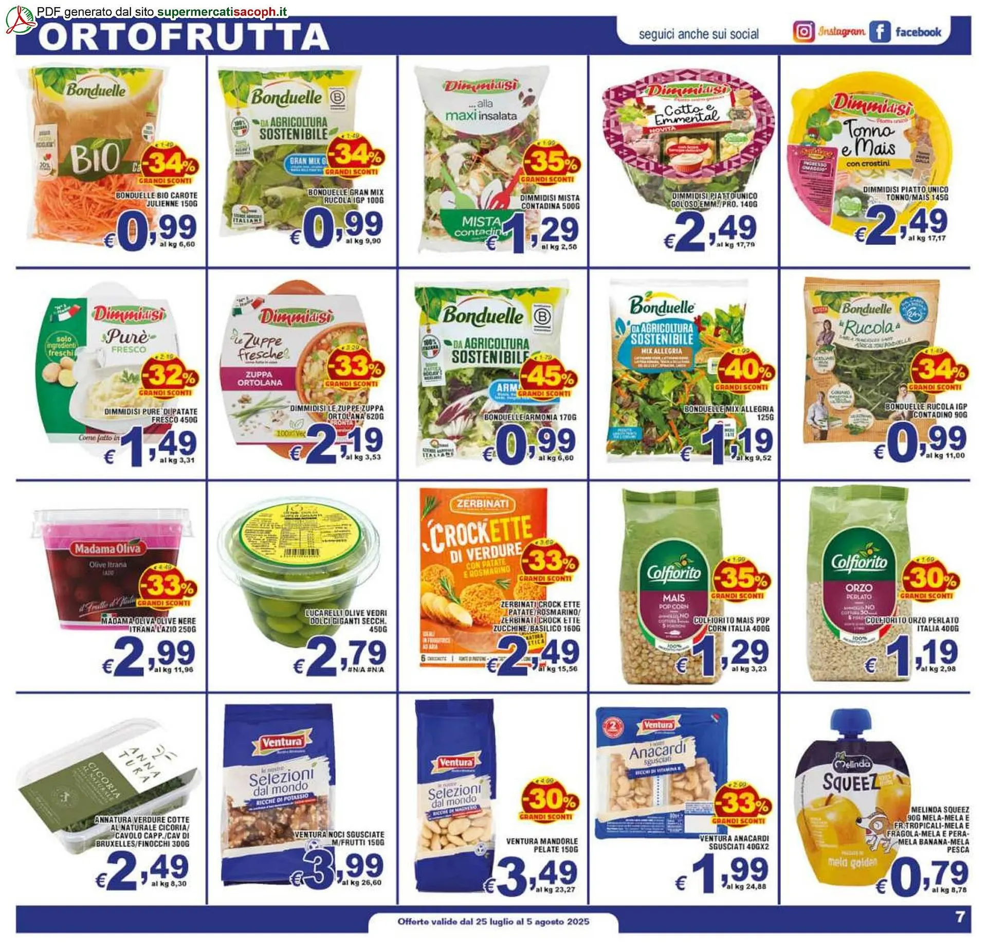 Volantino Sacoph da 25 luglio a 5 agosto di 2025 - Pagina del volantino 7