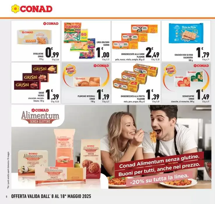 Prendi 2, paghi 1 da 8 maggio a 18 maggio di 2025 - Pagina del volantino 8