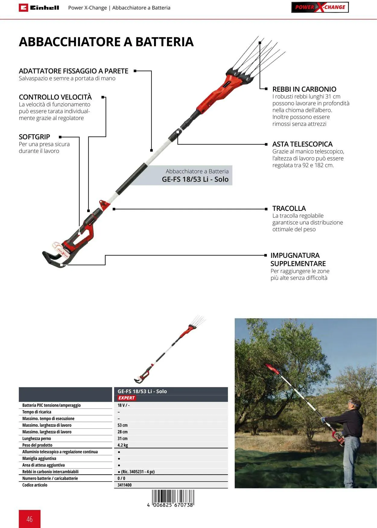 Einhell da 17 giugno a 17 settembre di 2025 - Pagina del volantino 46