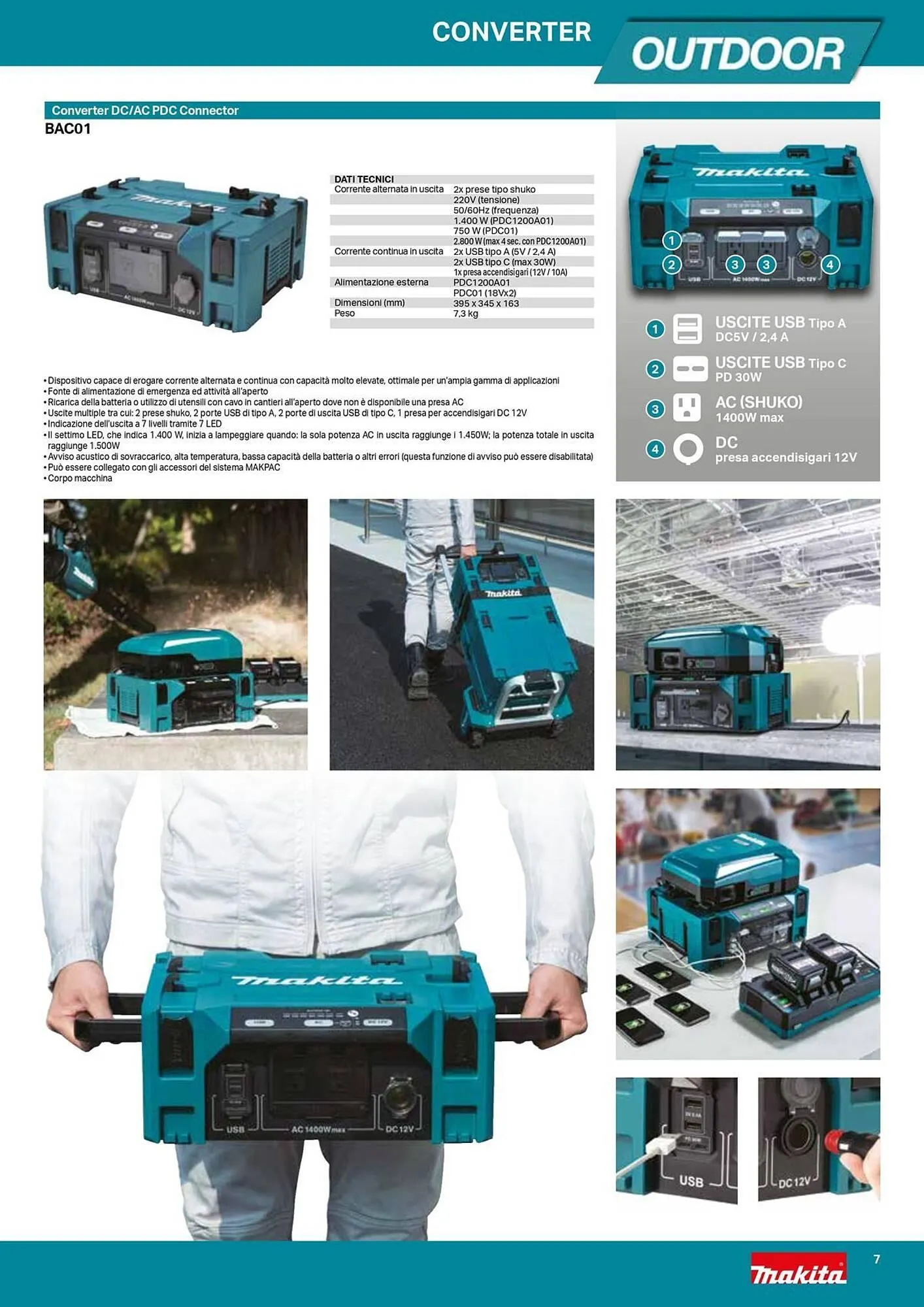 Volantino Makita da 19 novembre a 31 dicembre di 2025 - Pagina del volantino 7