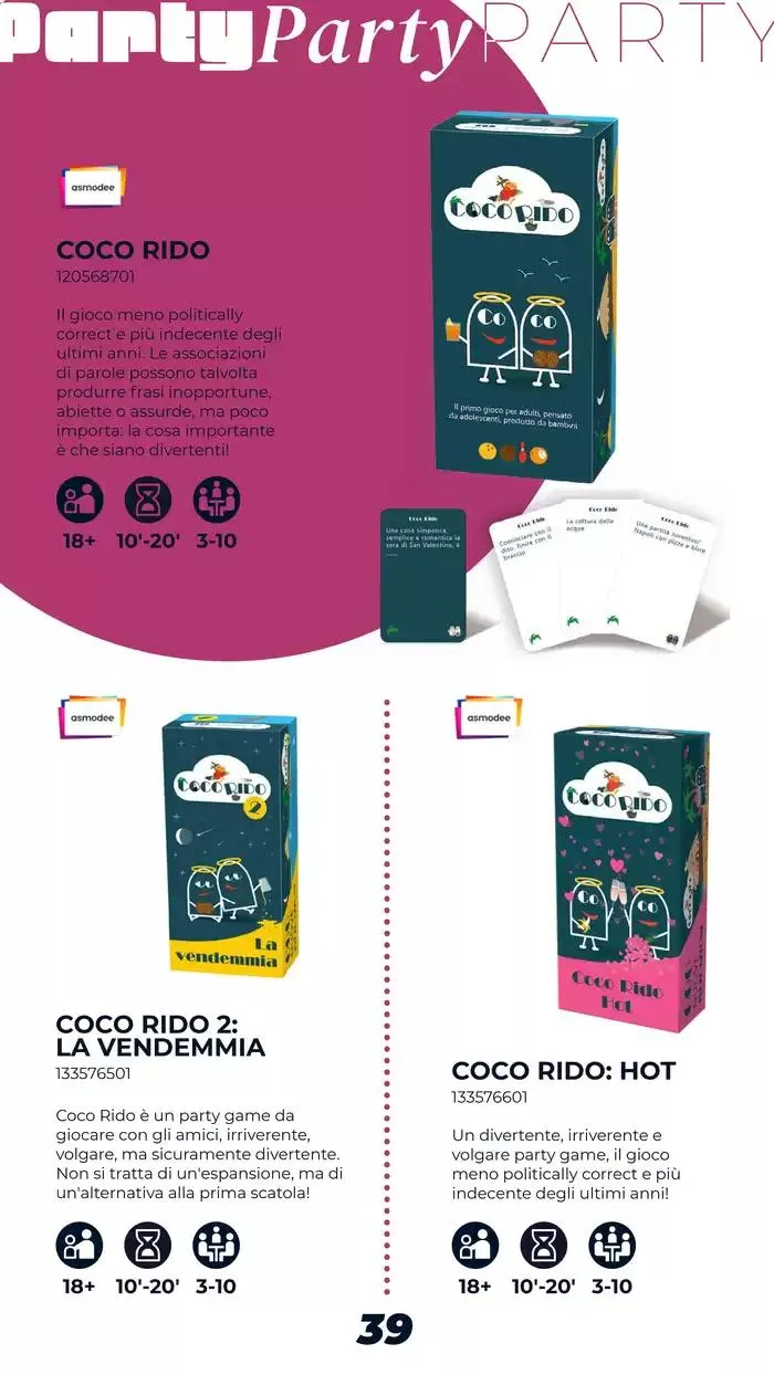 Catalogo Giochi di Società da 1 marzo a 15 marzo di 2025 - Pagina del volantino 39