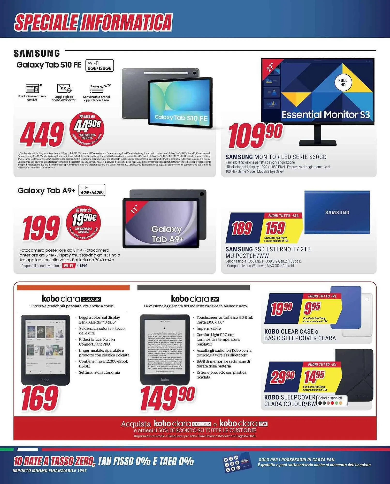 Volantino Trony da 1 agosto a 20 agosto di 2025 - Pagina del volantino 14