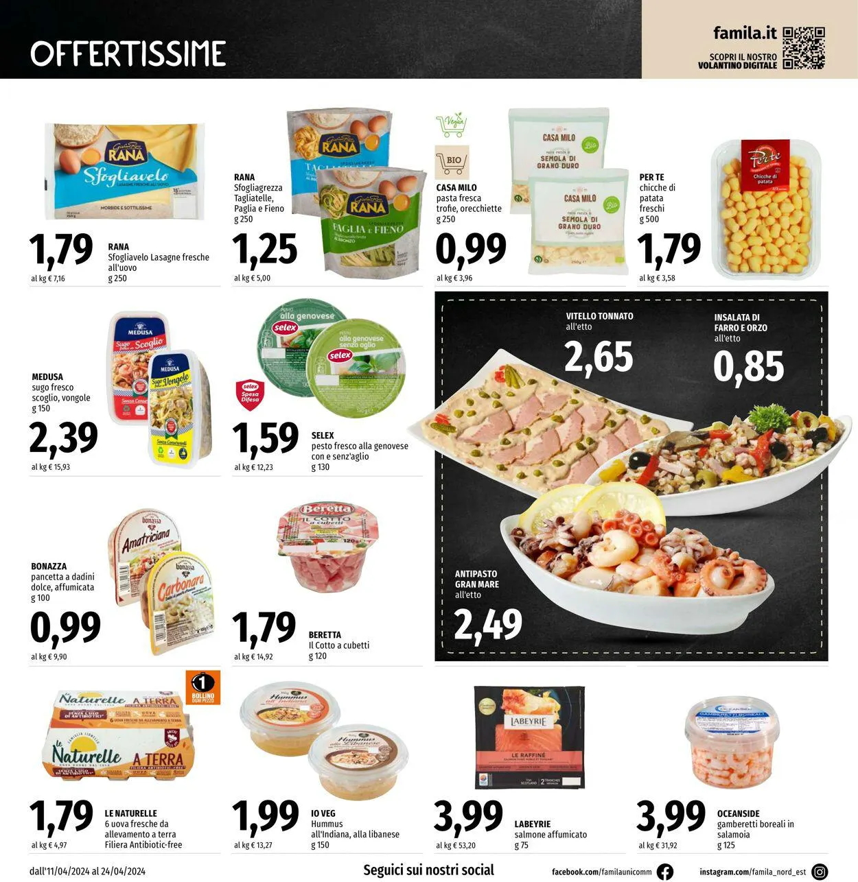 Famila Volantino attuale da 11 aprile a 24 aprile di 2024 - Pagina del volantino 12