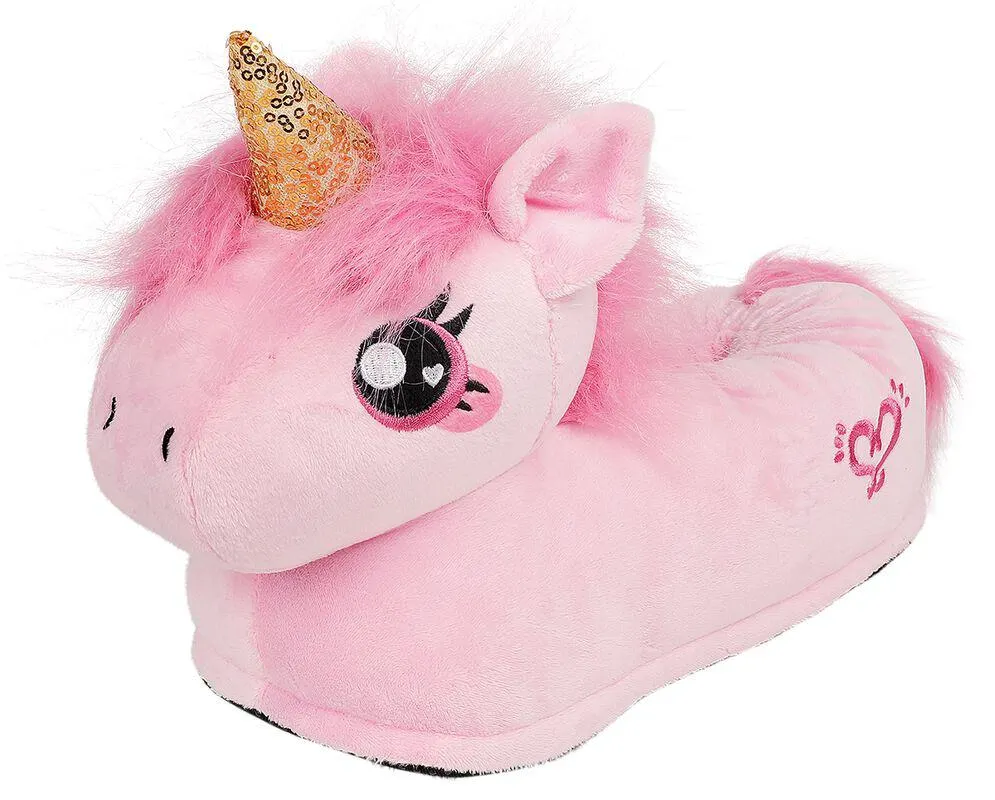 Pink Unicorn Adult Slippers | Pantofole | rosa pallido | Unicorn