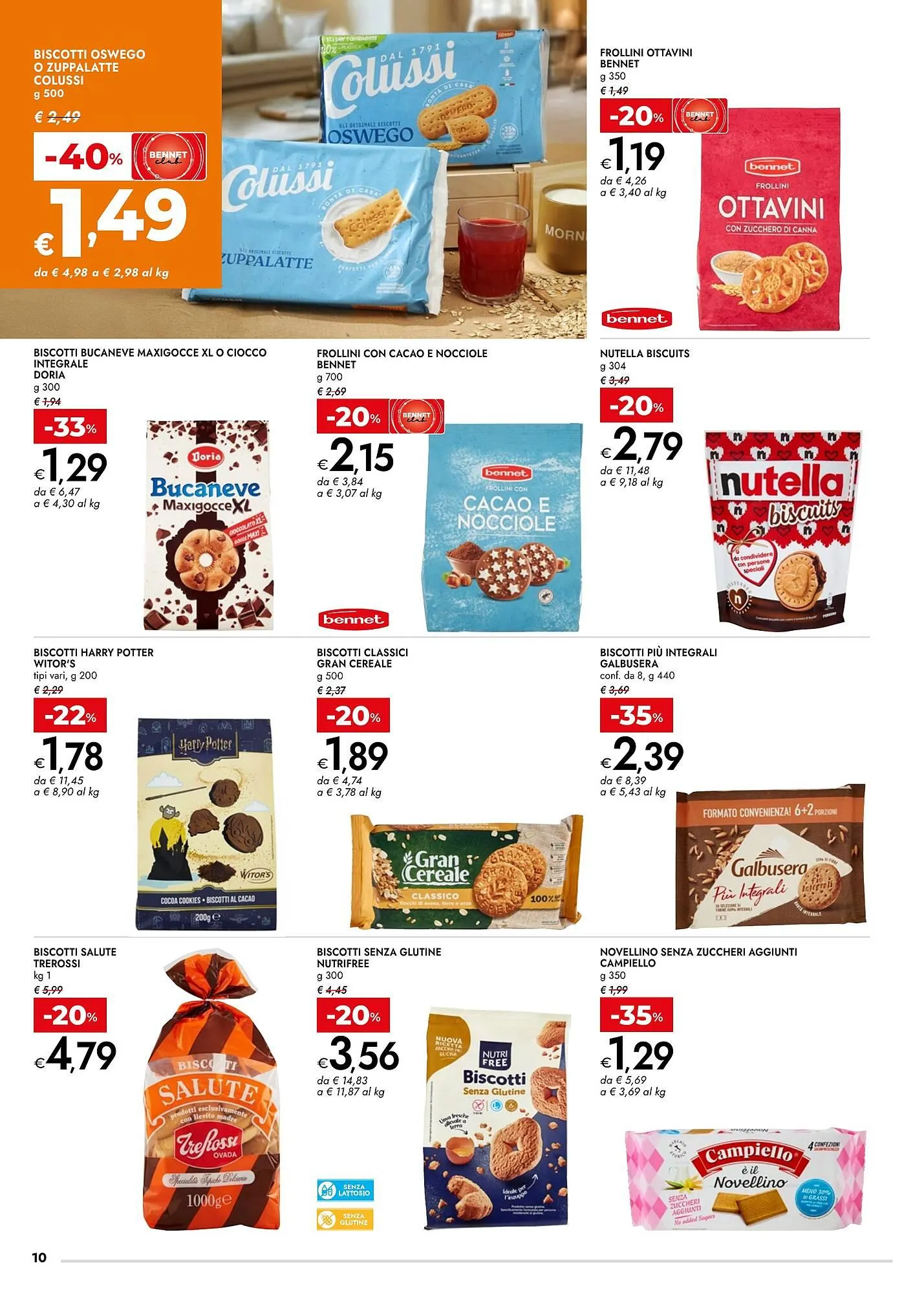 Volantino Bennet da 19 febbraio a 4 marzo di 2026 - Pagina del volantino 10