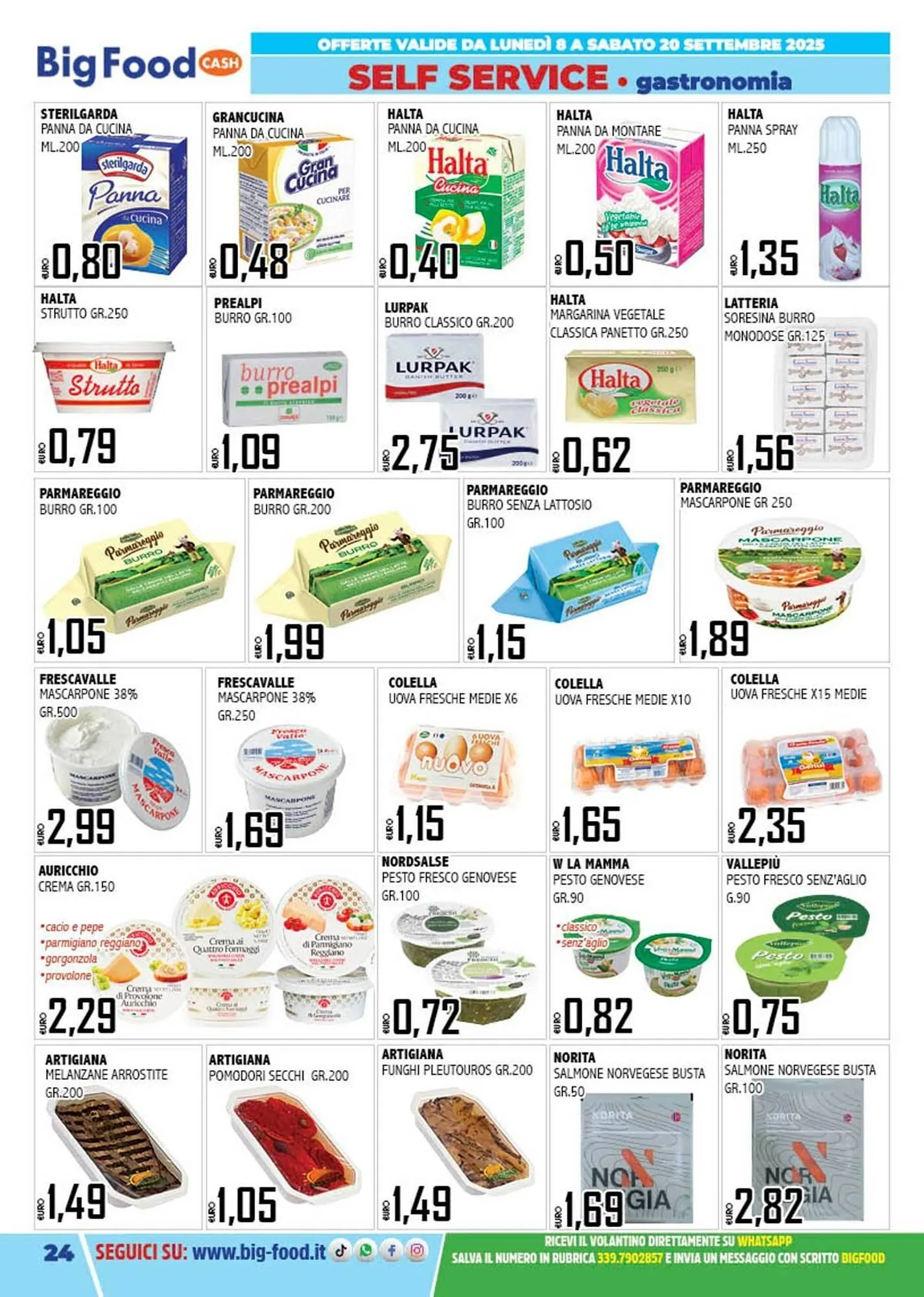 Volantino Big Food da 8 settembre a 20 settembre di 2025 - Pagina del volantino 24
